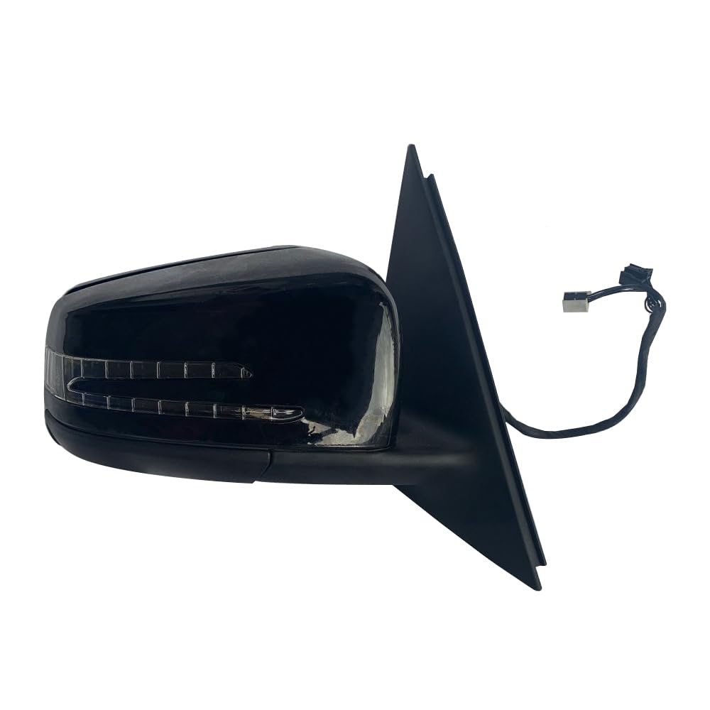 مونتاژ آینه عقب برقی درب بغل خودرو LETITBE برای مرسدس بنز مایباخ W240 مشکی سمت سرنشین سمت راست مشکی