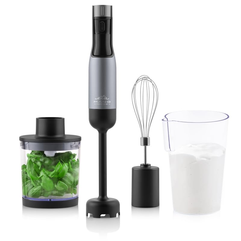 گوشت کوب برقی اِتا چکسلواکی ETA مدل Mano موتور 1000 DC صفحه نمایش 9 سرعته تیغه تیتانیومی