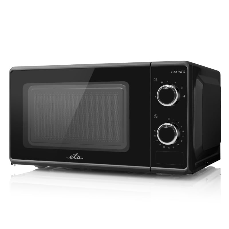 مایکروویو اِتا چکسلواکی ETA مدل Galiato دارای ۶ سطح، یخ‌زدایی، گرمایش، تایمر ۳۰ دقیقه، ۱۷ لیتر
