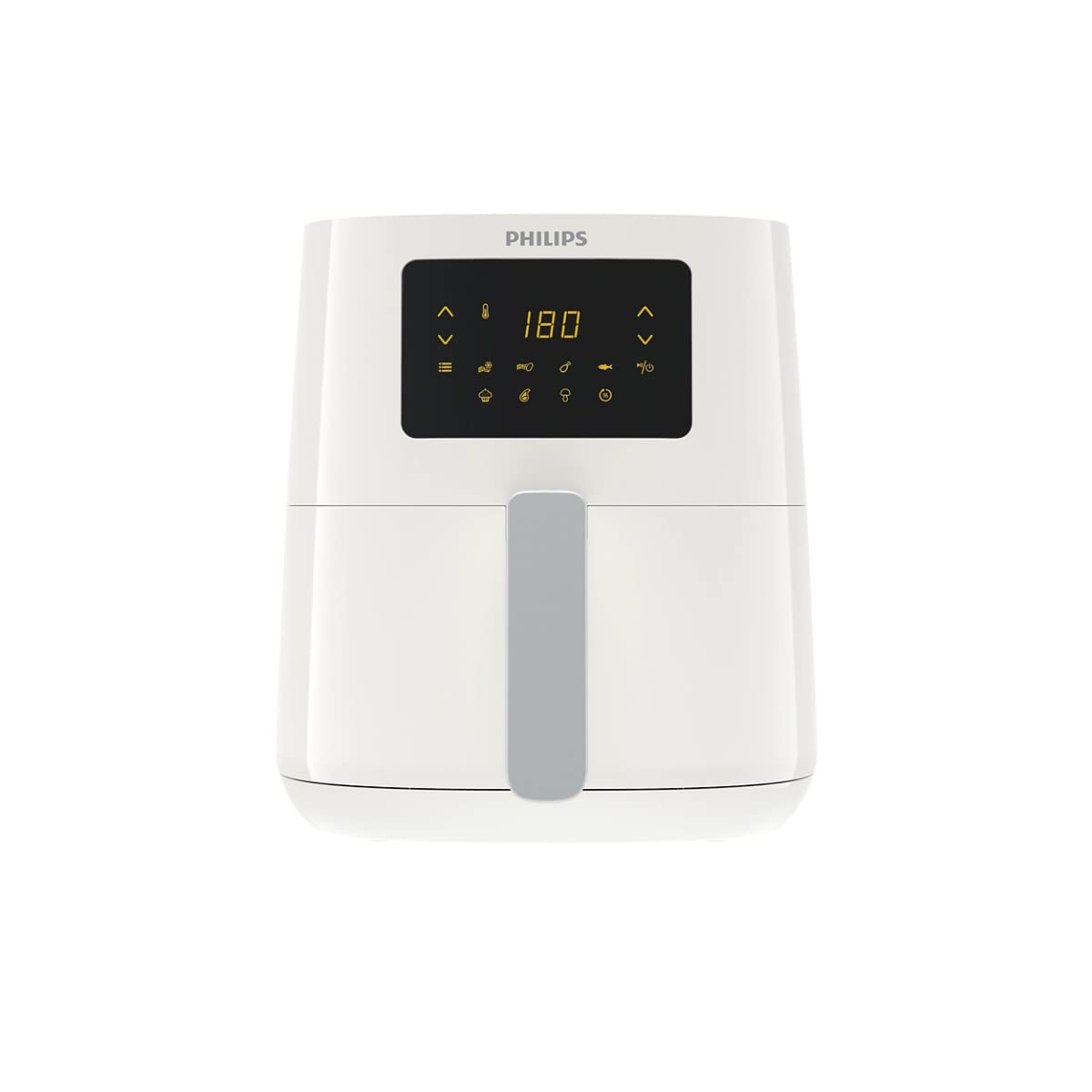 سرخ کن فیلیپس Philips Airfryer Essentiale Compact Digital HD9252/00، Ölfreies Frittyer، 0.8 کیلوگرم، فناوری هوای سریع، 7 پیش نشست، Weiß