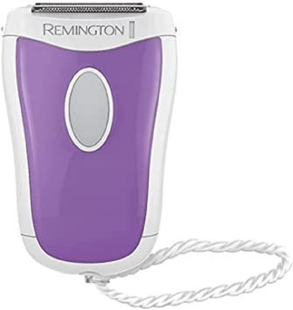اپیلاتور زنانه رمینگتون مدل WSF4810، با سری اصلاح زاویه دار، مناسب برای اصلاح خشک و مرطوب، سفید/بنفش