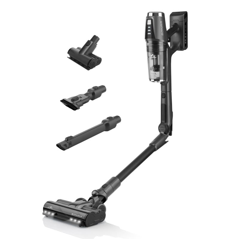 جارو شارژی  اِتا چکسلواکی ETA مدل Sonar 2 in 1 جاروبرقی دستی I موتور دیجیتال