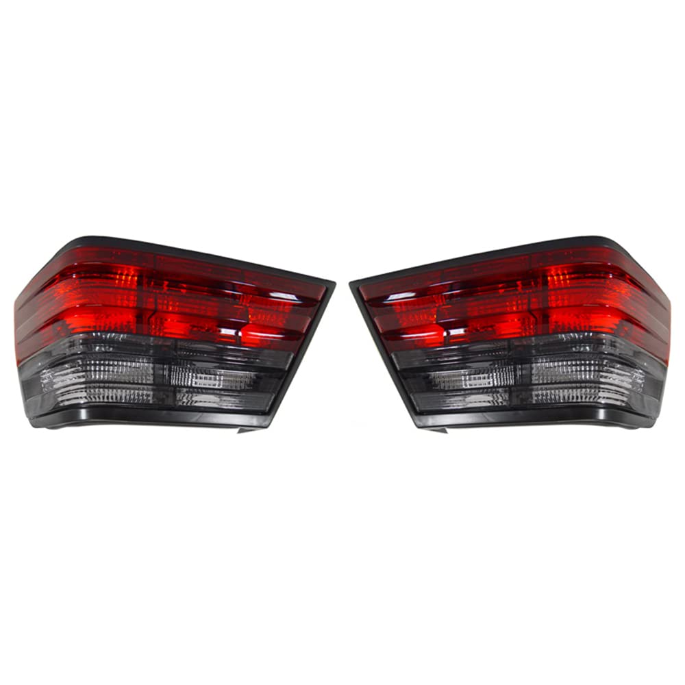 بسته 2 عددی چراغ عقب خودرو هالوژنی یورو دودی چراغ سیگنال چراغ ترمز عقب برای مرسدس بنز W124 E Class 1986-1995