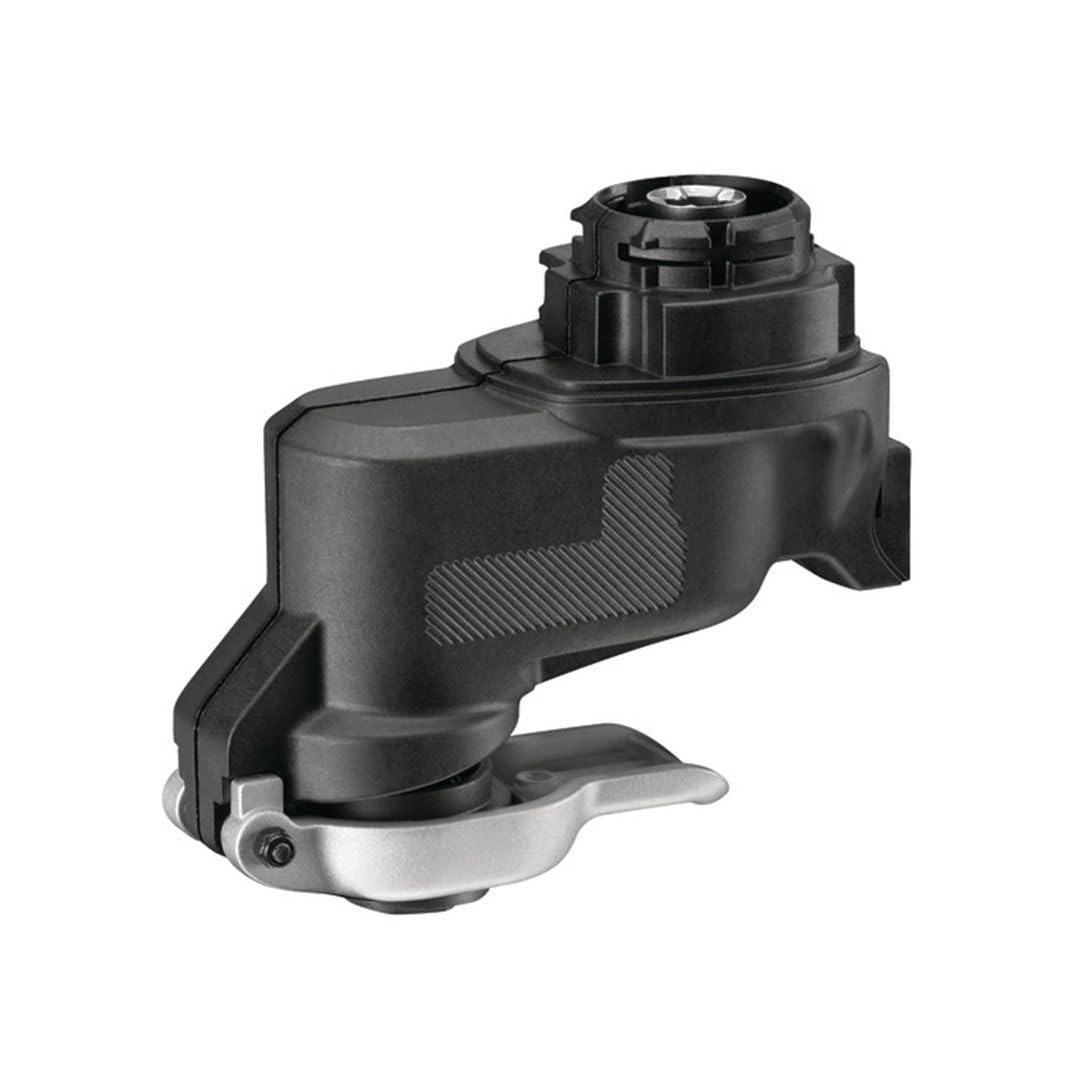 Black+Decker Multievo Oscillating Head (لوازم جانبی چند ابزاری، تعویض لوازم جانبی SuperLok بدون ابزار، استخراج خودکار گرد و غبار، برای کارهای داخلی و بازسازی) MTOS4
