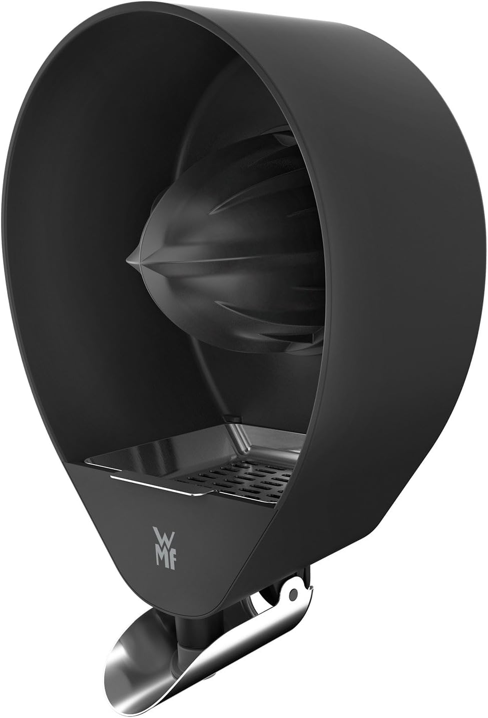 آب مرکبات گیر برقی WMF Profi Plus با الک استیل ضد زنگ، 2 مخروط فشار دهنده، لوازم جانبی سازگار با غذاساز WMF Profi Plus/Küchenminis