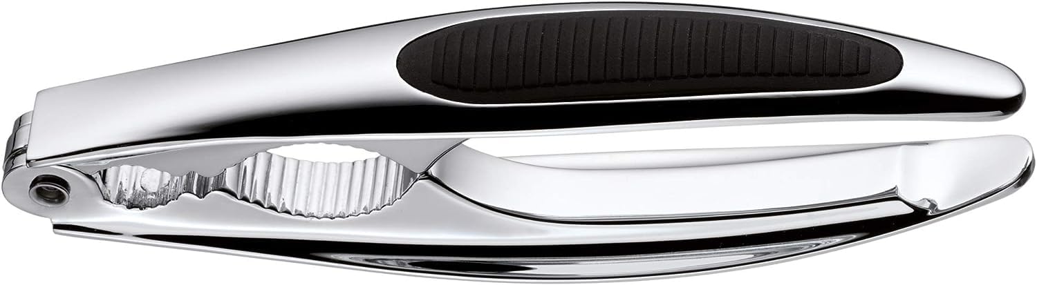 فندق شکن WMF 16 سانتی متر، روی ریخته گری شده صیقلی، 2 فرورفتگی، فندق شکن برای آجیل های بزرگ و کوچک، فندق شکن گردو