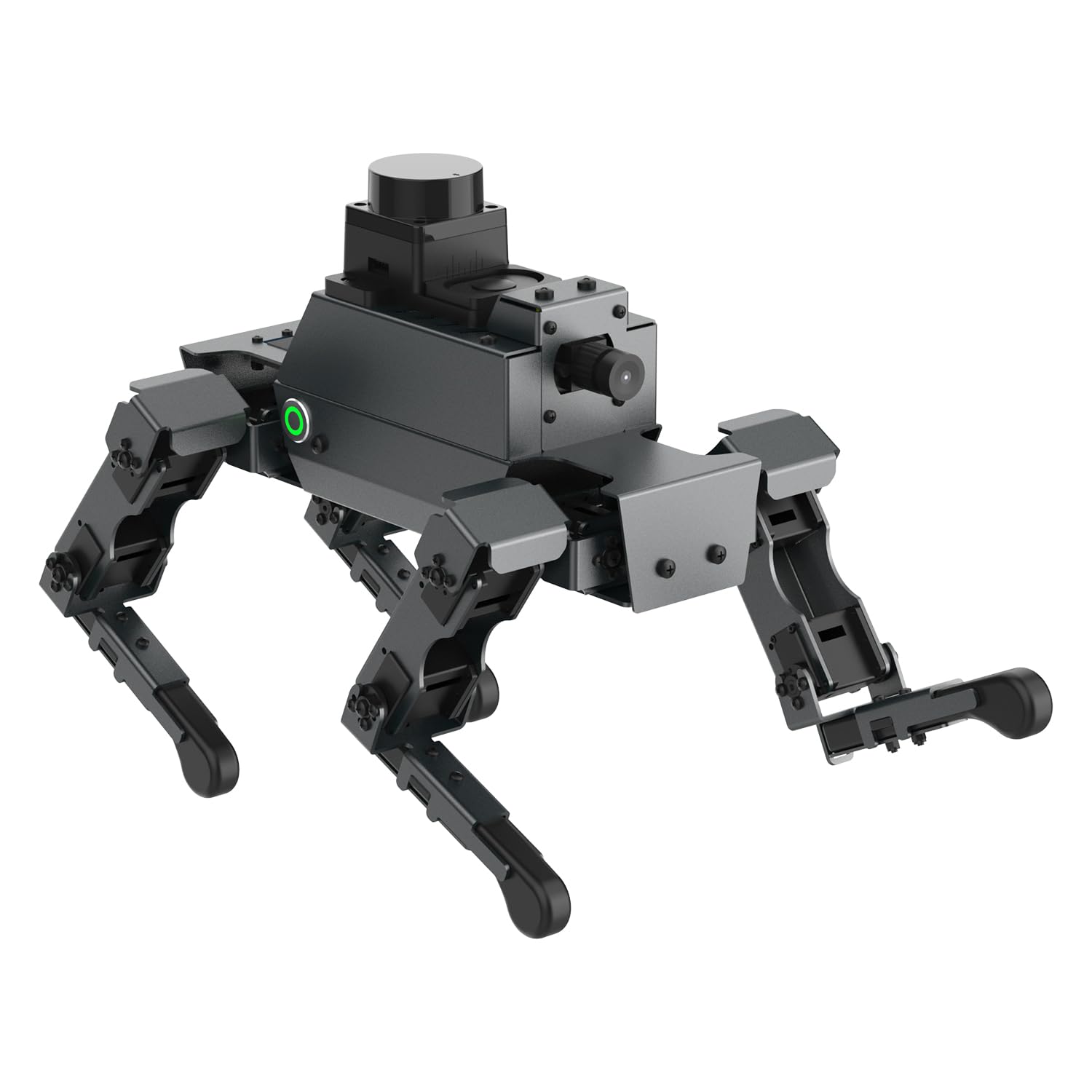 Raspberry Pi5 Quadruped Robot Dog 12-DOF AI Visual Recognition کیت های ساختمان الکترونیکی DOGZILLA S2 MS200 Lidar برای نوجوانان بزرگسال (بدون pi)