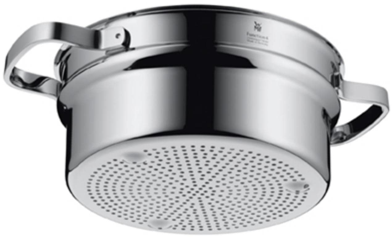 بخارپز سبزیجات/سیب‌زمینی وی ام اف آلمان WMF Function 4، 20 سانتی‌متر، ظرف بخارپز برای قابلمه، ظرف بخارپز، استیل ضد زنگ Cromargan، قابل شستشو در ماشین ظرفشویی - بخارپز - لوازم جانبی Ø 20 سانتی‌متر