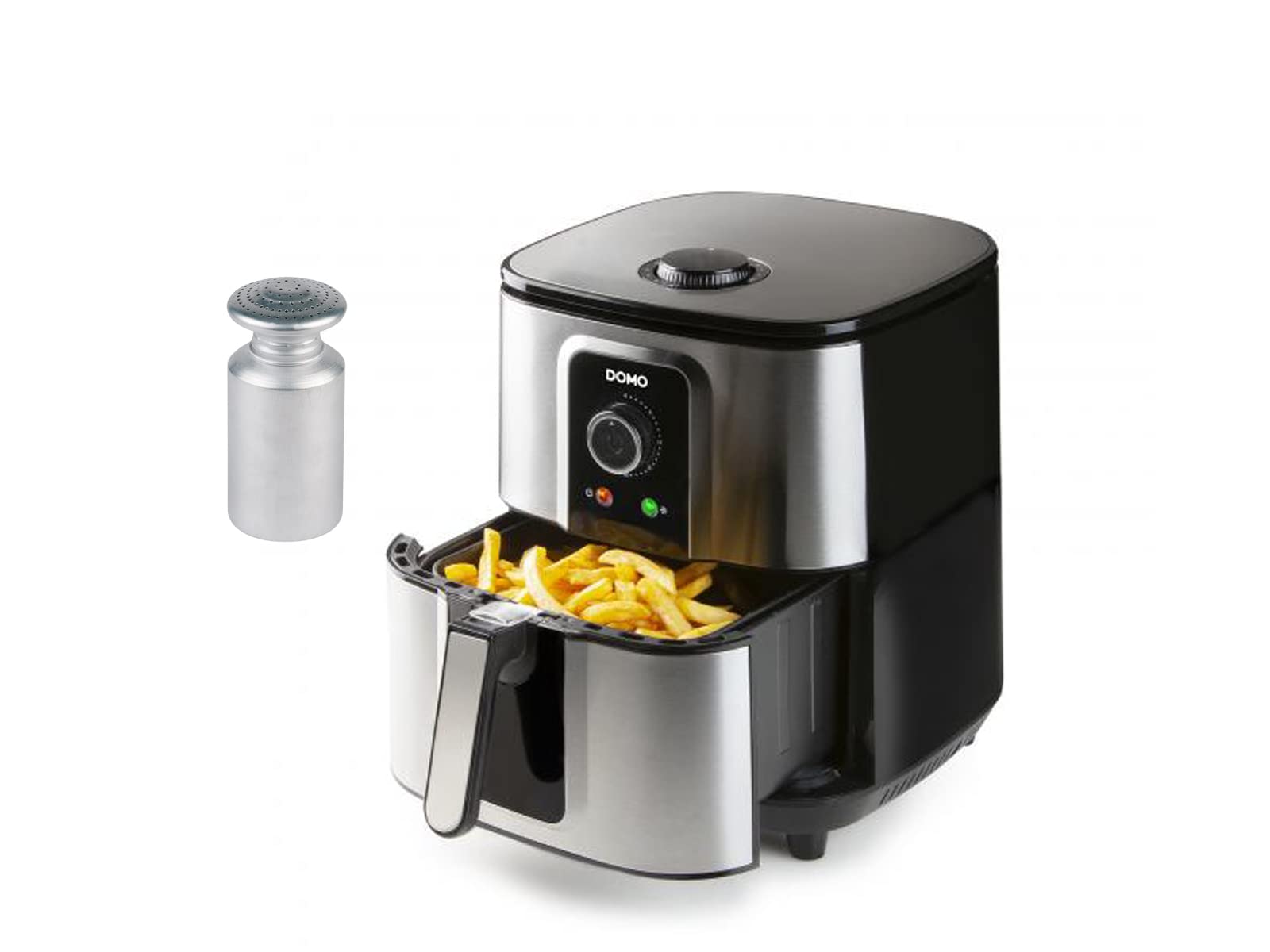سرخ کن هوای گرم XXL 5.5 لیتری Deli Fryer با تایمر، سرخ کردن بدون روغن، 1800 وات