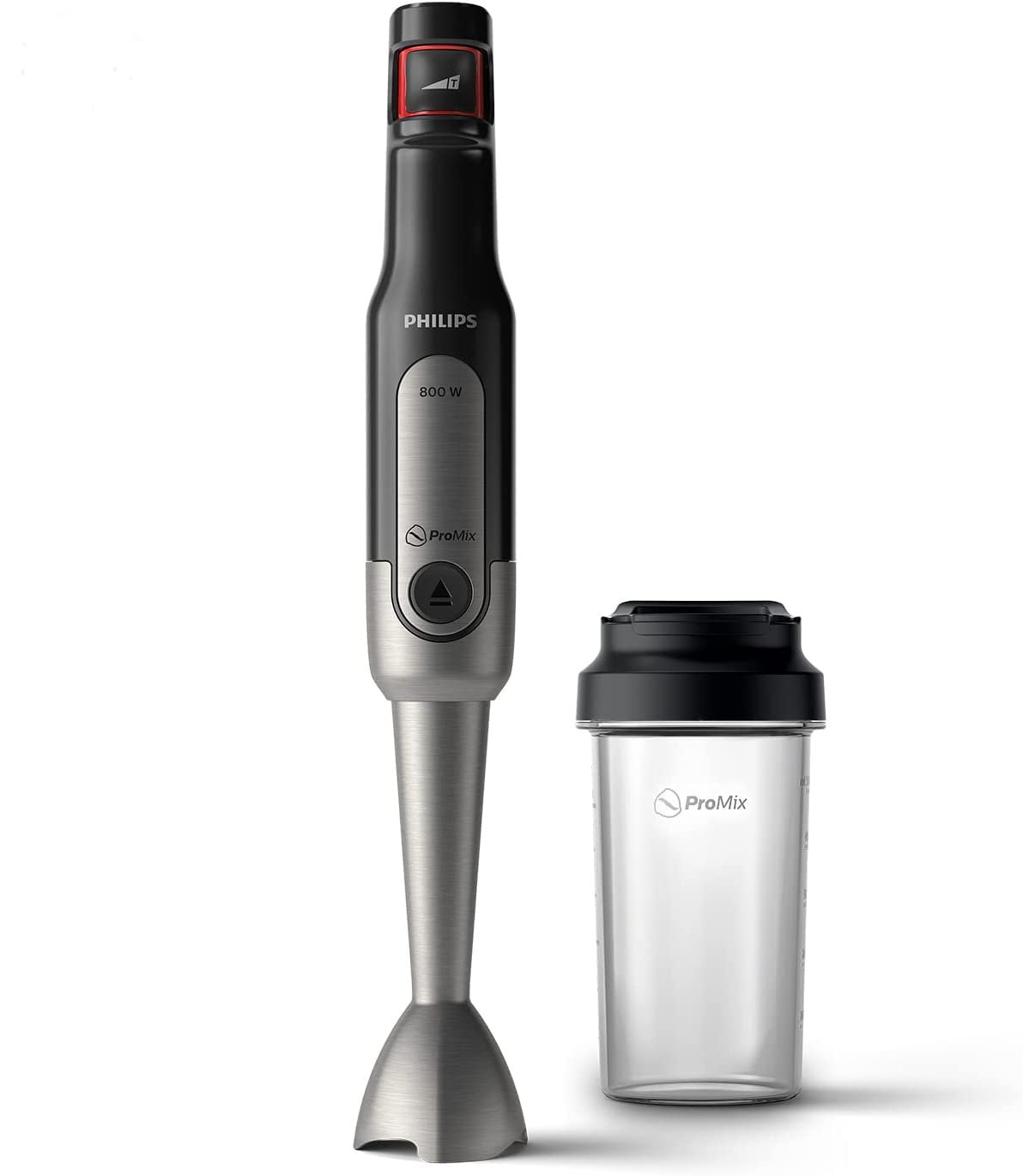 گوشت کوب برقی فیلیپس - 800 وات، با محافظ پاشش، ProMix و SpeedTouch، سفید (HR2650/90)