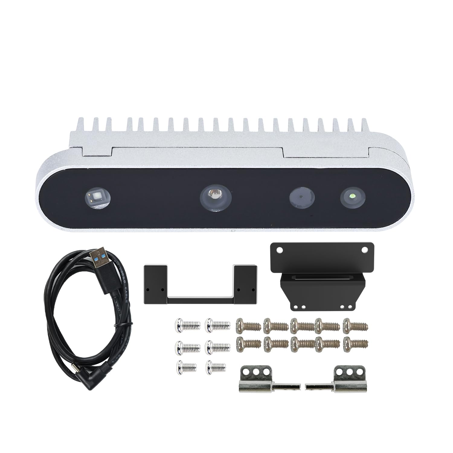 دوربین عمقی ROS Nuwa-HP60C ربات ROS نقشه برداری و ناوبری دید سه بعدی سازگار با ROS2/RaspberryPi/Jetson/PC (Nuwa-HP60C+Adjust Bracket)