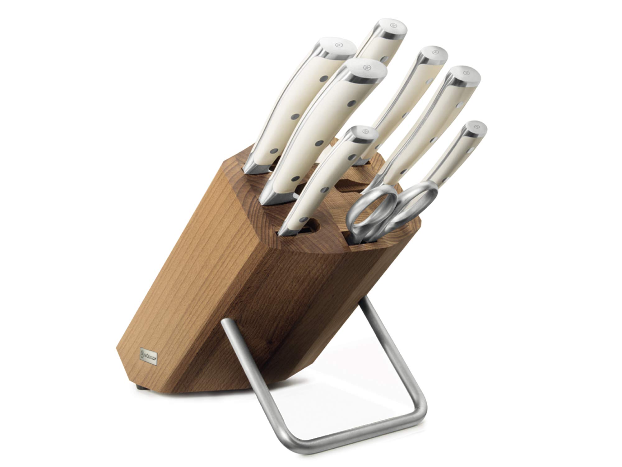 بلوک چاقوی وستوف آلمان WÜSTHOF Classic Ikon Crème با 8 قطعه