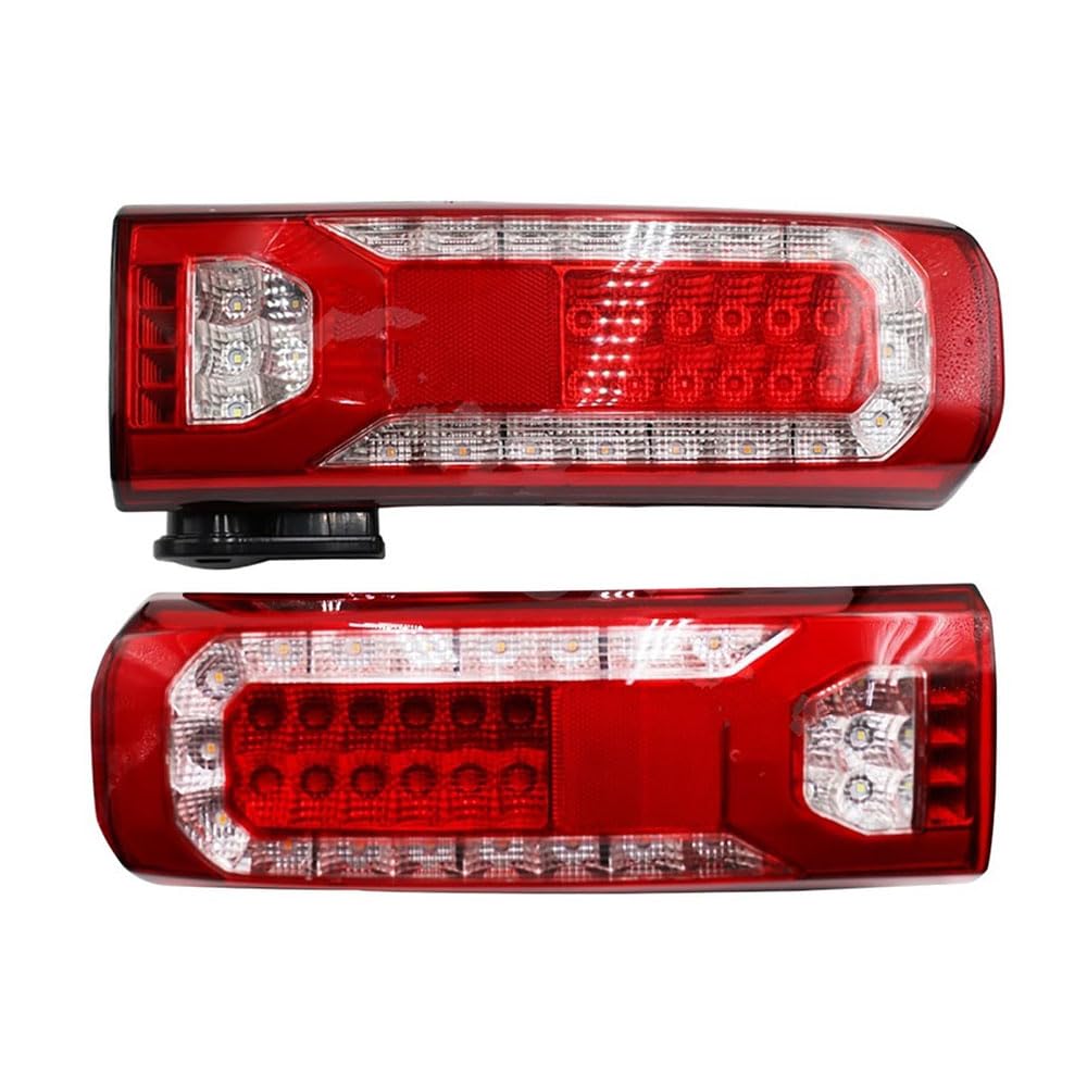 چراغ عقب برای Mer-ce&des برای کامیون Be&nz برای Actros MP4 MP5 تریلر چراغ عقب کامیون 24 ولت 2 عدد، 0035441003 0035442103 مجموعه لامپ چراغ عقب