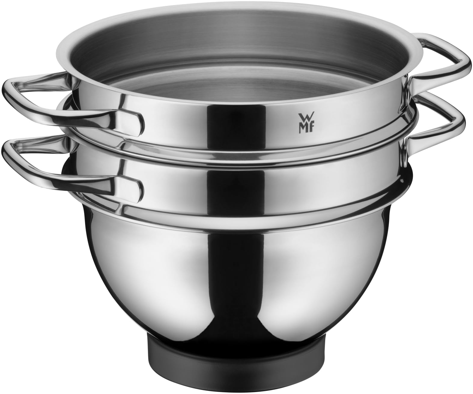 قابلمه روی هم و کاسه مخلوط کن وی ام اف آلمان WMF Fusiontec Compact با قطر 22 سانتی متر