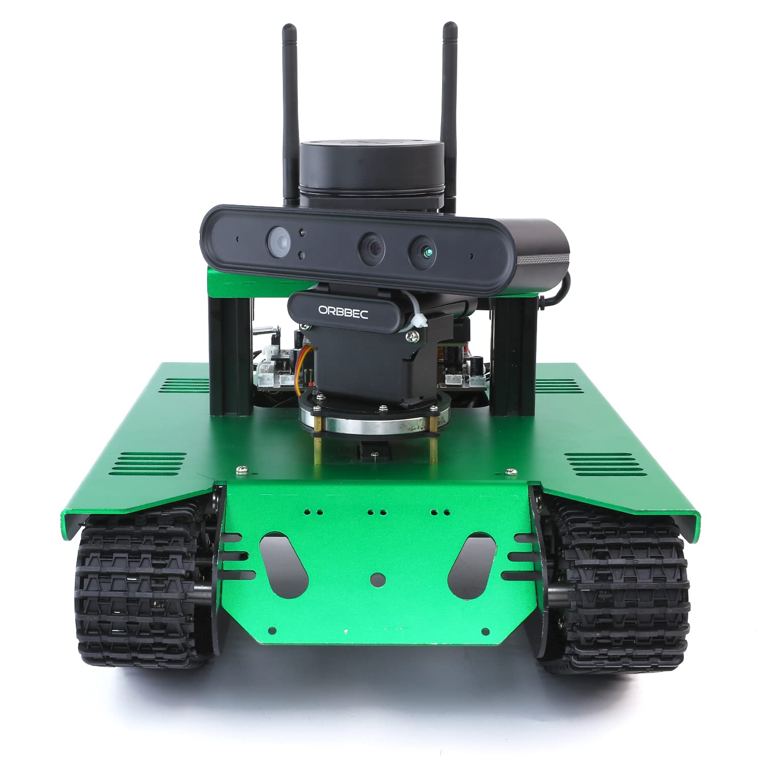 Raspberry Pi 4B AI Robot ROS Tank Kit Transbot با دوربین عمق حسی 3D اسکنر ROS Robotics کدگذاری 2 بعدی 3 بعدی نقشه ناوبری کیت الکترونیکی برای بزرگسالان