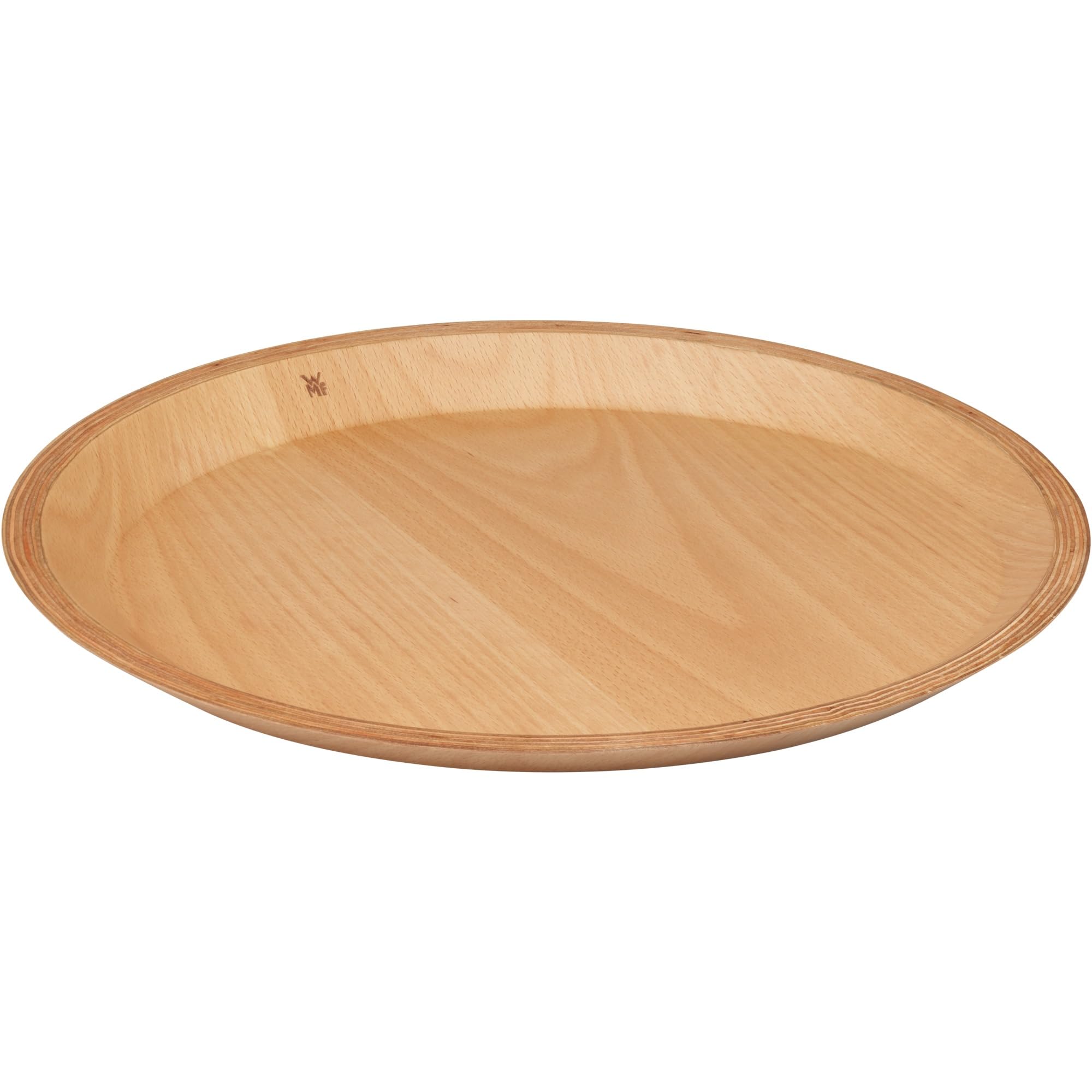 سینی سرو WMF Kineo 37.5 سانتی‌متر، سینی سرو گرد، سینی تزئینی، چوب راش، ظرف سرو برای قهوه، چای، پنیر، پیش‌غذا