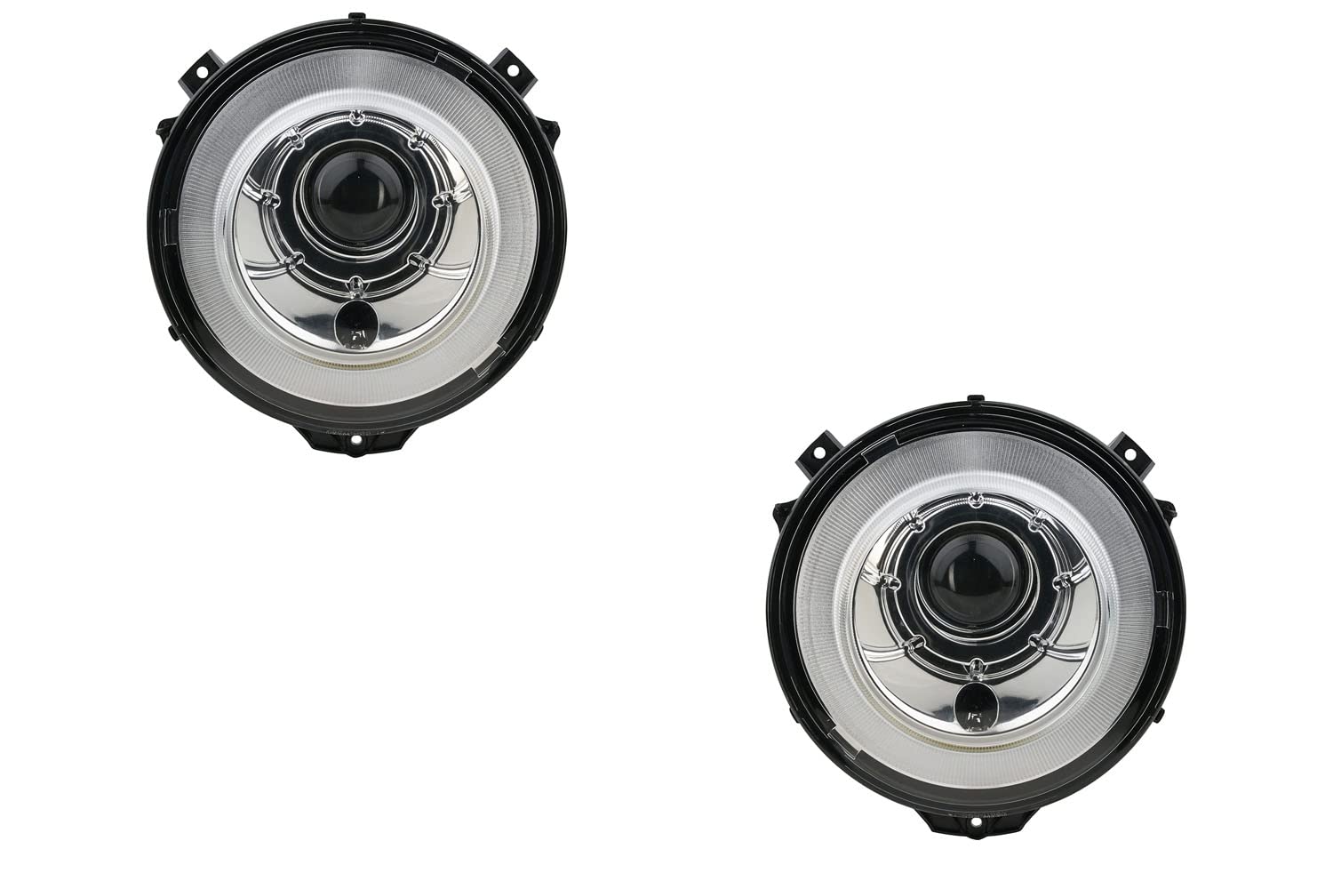 Johns، مجموعه چراغ های جلو مناسب برای مرسدس W461/463 چراغ جلو 1x G-Class 09/08- مجموعه زنون D1S چپ و راست