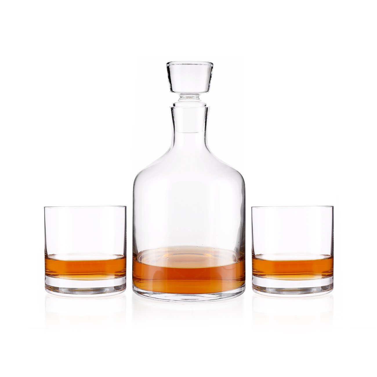 ست ویسکی لئوناردو آمبروجیو، ۲ لیوان ویسکی و پارچ با ظاهری شیک، ست بار اختصاصی با طراحی کلاسیک، ۳ تکه، ۰۶۰۰۰۳