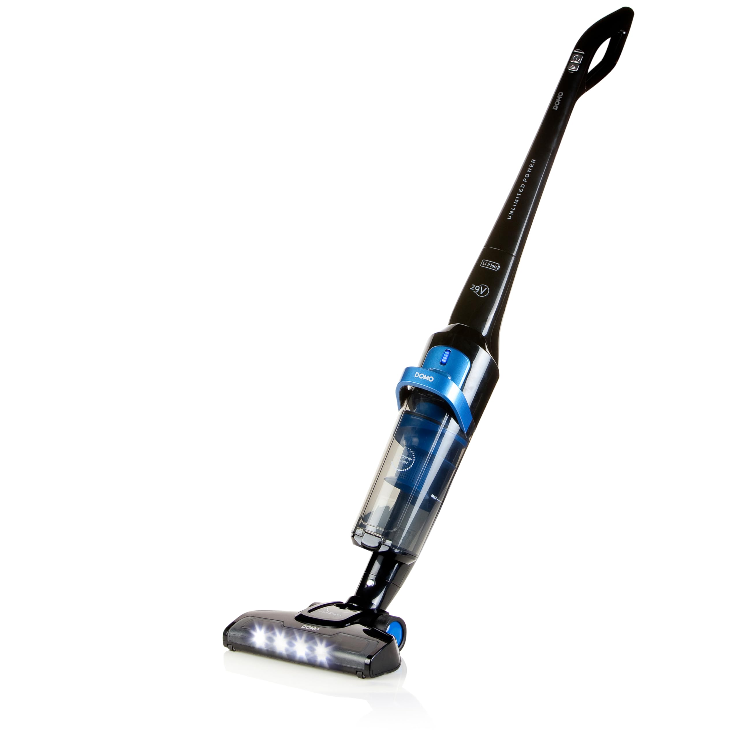 جاروبرقی عصایی DOMO DO221SV - 1 لیتر - 29 ولت - 50 دقیقه