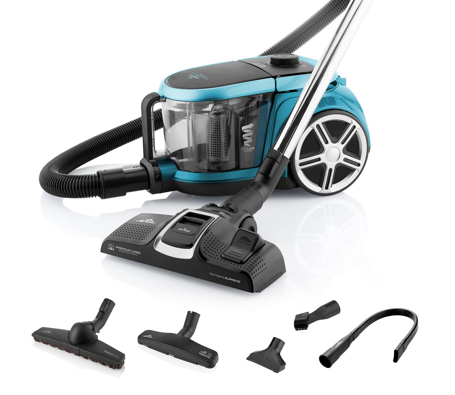 جارو برقی بدون کیسه اِتا چکسلواکی ETA مدل Stormy Animal - فیلتر HEPA  حجم 2.2 لیتر