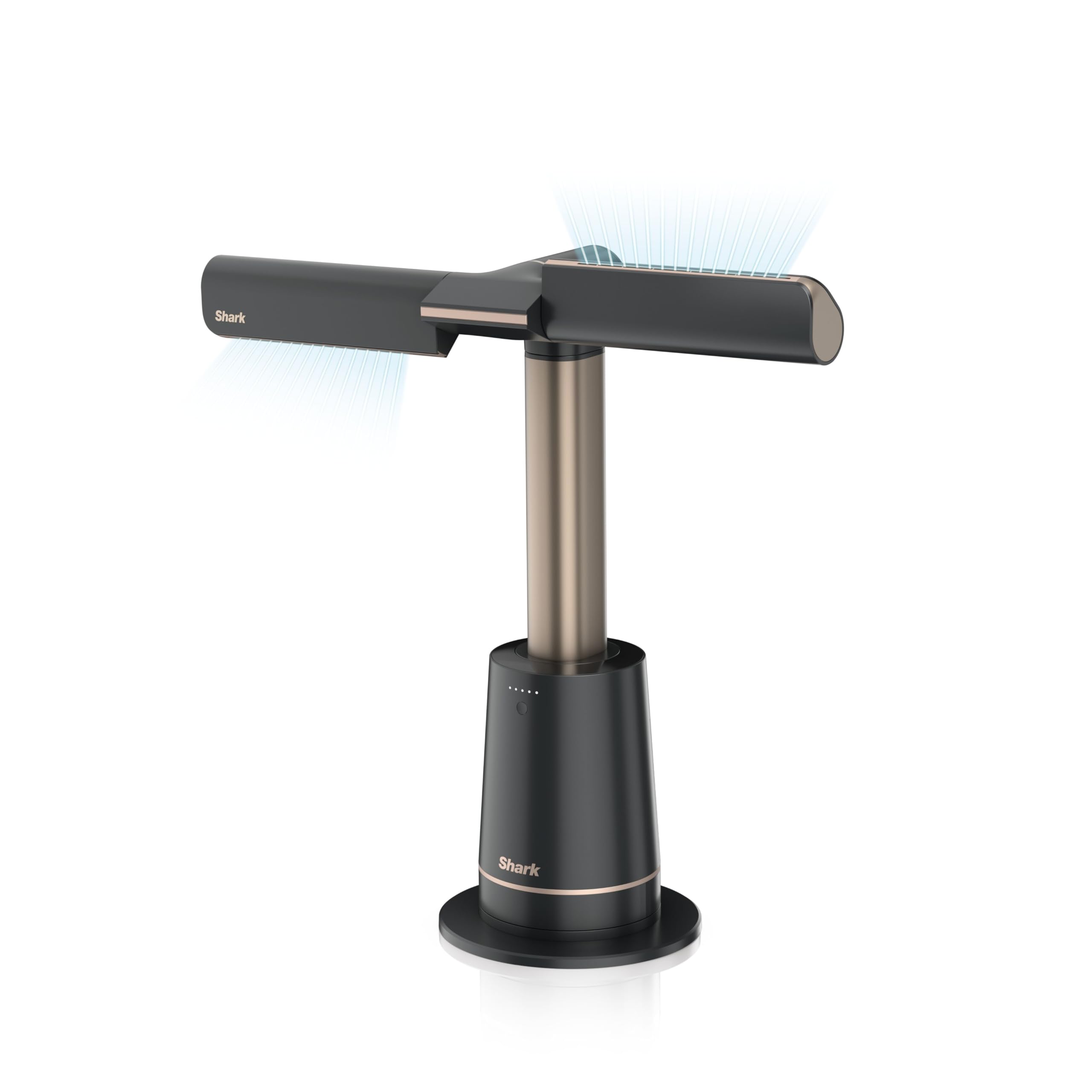پنکه ایستاده Shark TurboBlade، بی‌صدا، سیستم پرسرعت، گردش هوا تا 20 متر، 10 سرعت، چرخش 180 درجه، کنترل از راه دور، تمیز کردن آسان، ذغالی TF200SEU