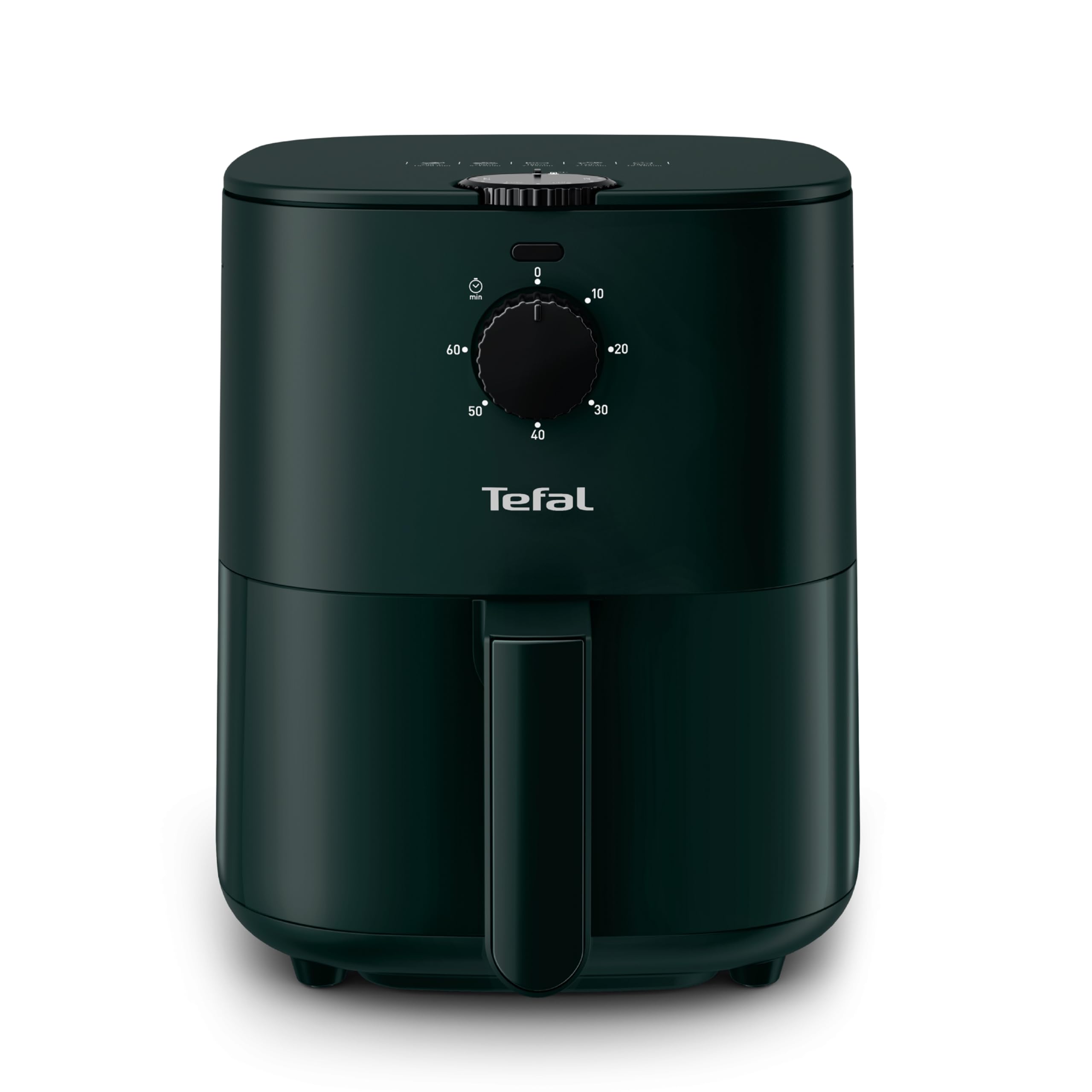 سرخ کن تفال EY1303 Easy Fry Essential با هوای داغ، ظرفیت 3.5 لیتر، صرفه جویی در مصرف انرژی، کنترل دما قابل تنظیم، تایمر، پوشش نچسب، فشرده، جنگلی تکی - بدون پنجره 3.0 لیتر سبز
