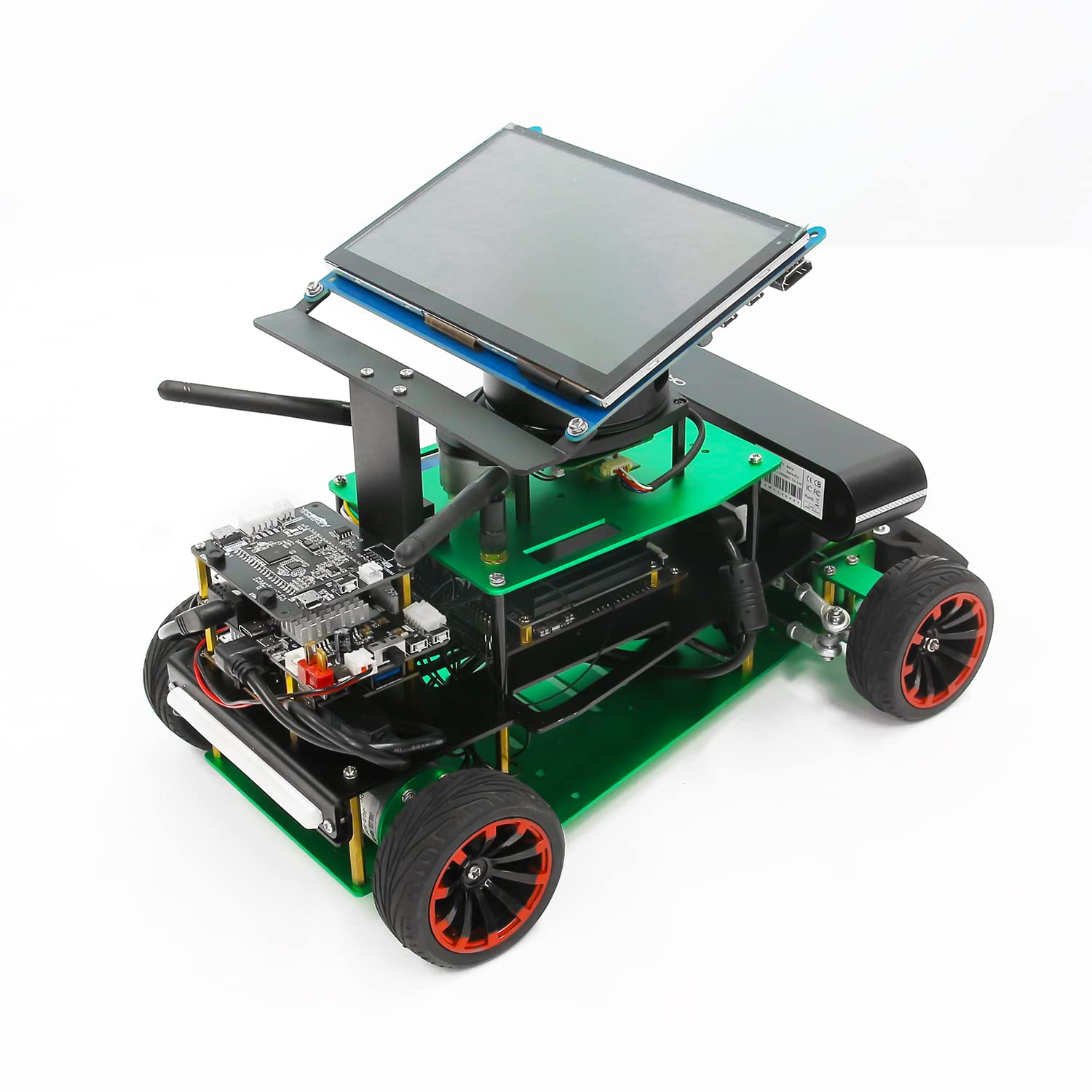 کیت ماشین رباتیک هوشمند Yahboom Jetson Orin Nano Super Raspberry Pi AI ROS2 مکالمه تشخیص گفتار بزرگسالان، خلبان خودکار، تشخیص هوش مصنوعی (نسخه نهایی با Orin-NX-16GB)