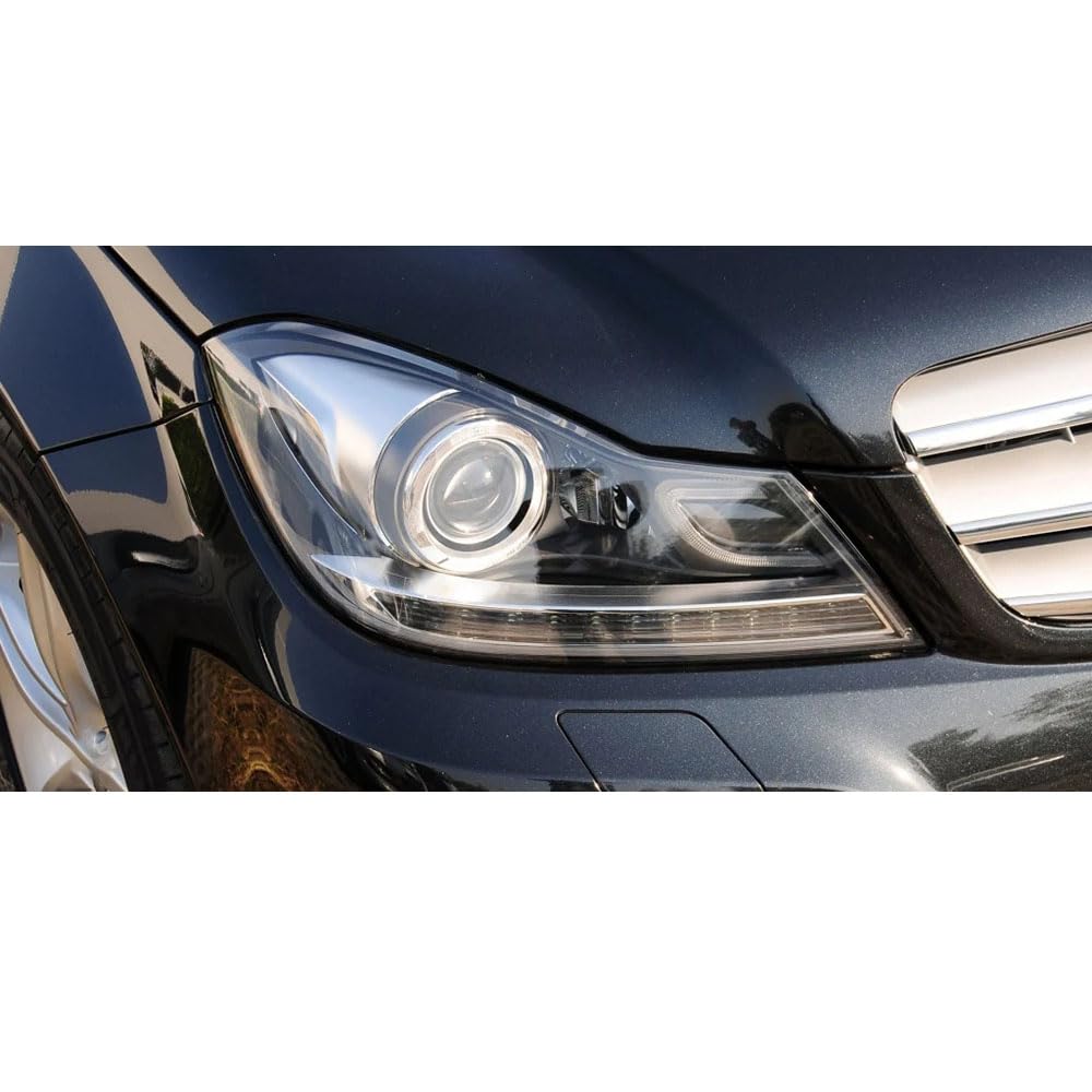 UPIKIT سازگار با لنزهای چراغ جلو اتومبیل، لنز چراغ جلو برای مرسدس بنز W204 C180 C200 C260 2011 2012 2013، سمت راست