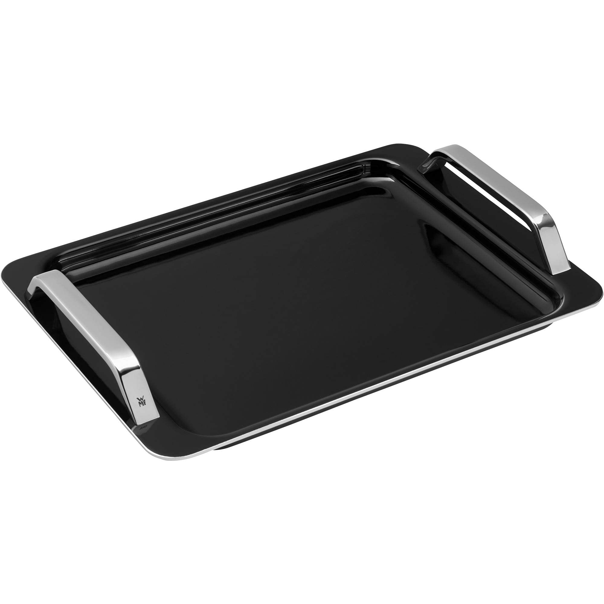 صفحه گریل سه کاره وی ام اف آلمان WMF Fusiontec برای پخت القایی، 41 × 30 × 6 سانتی‌متر، صفحه تِپانیاکی، سطح وسیع، سرامیک پیشرفته، مناسب برای اجاق گاز، گریل، فر