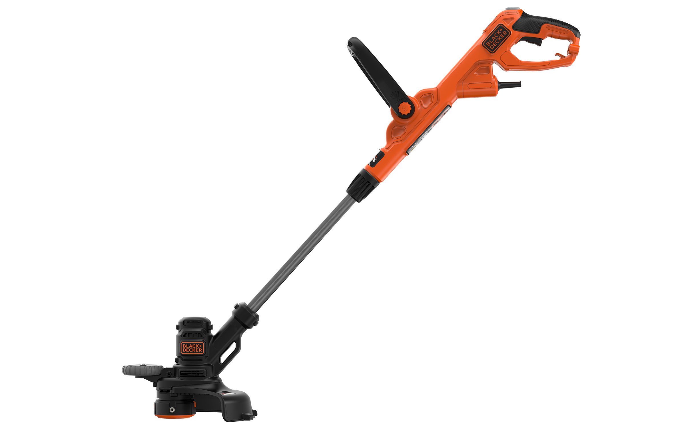 دستگاه اصلاح چمن برقی Black+Decker 550W BESTE630 (عرض برش 30 سانتی متر، E-Drive، گسترش خط دستی با فشار دادن یک دکمه (EasyFeed)، تغییر بدون ابزار از برش به لبه)