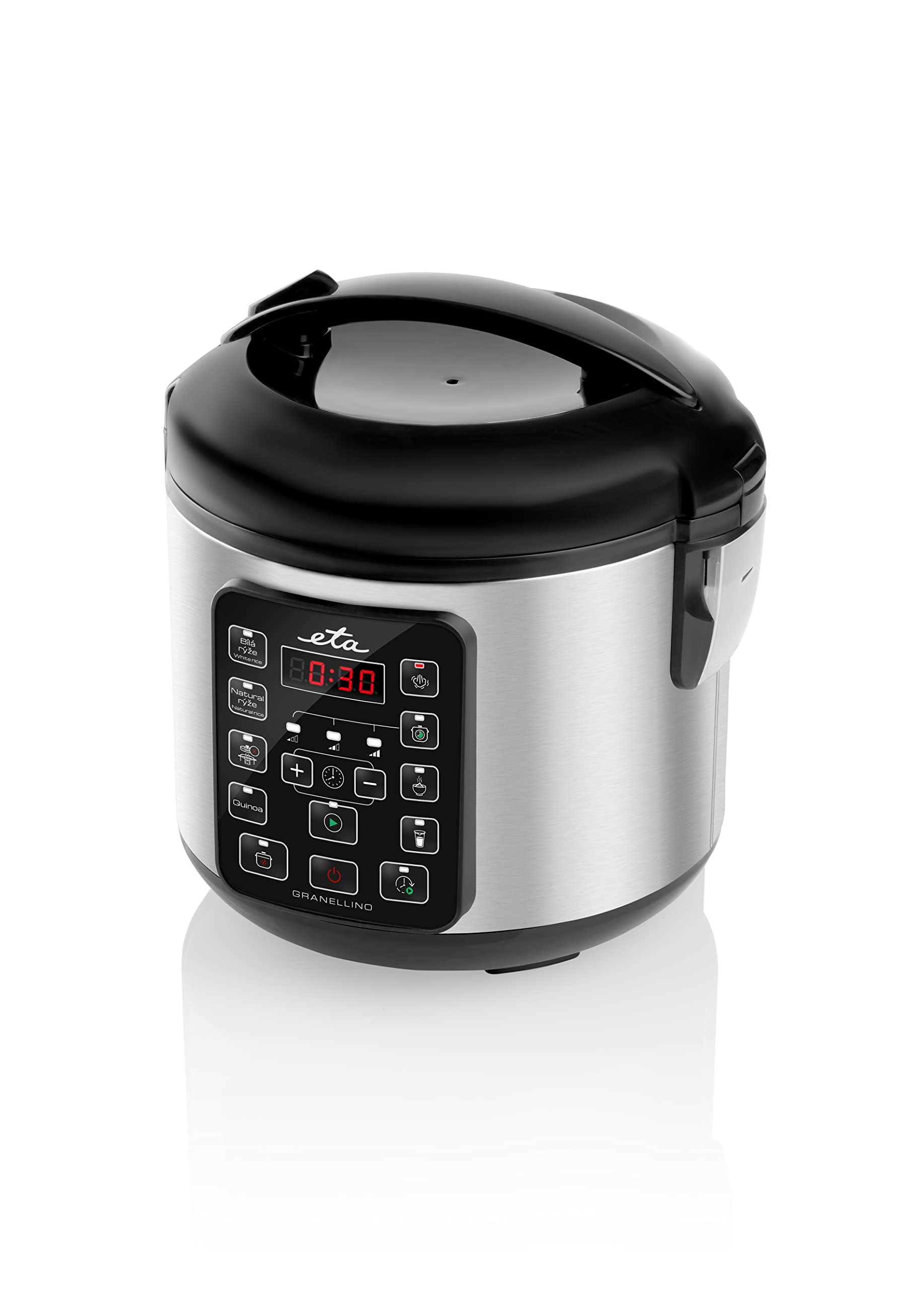 پلوپز و بخارپز اِتا چکسلواکی ETA Granellino  قابلمه آلومینیومی ۱.۵ لیتری، روکش نچسب، عملکرد گرم نگه داشتن