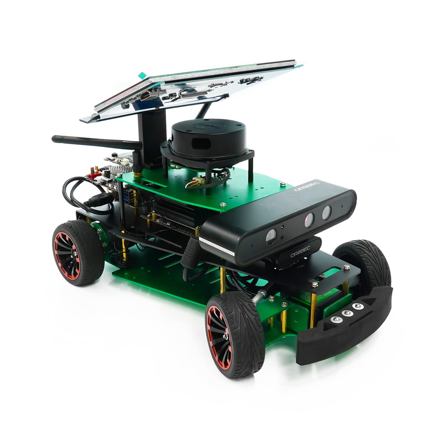 کیت ماشین رباتیک هوشمند Yahboom Jetson Orin Orin Nano Raspberry Pi ROS2 مکالمه تشخیص صدای بزرگسالان، خلبان خودکار، تشخیص هوش مصنوعی (R2 ULT Ver Without Nano)