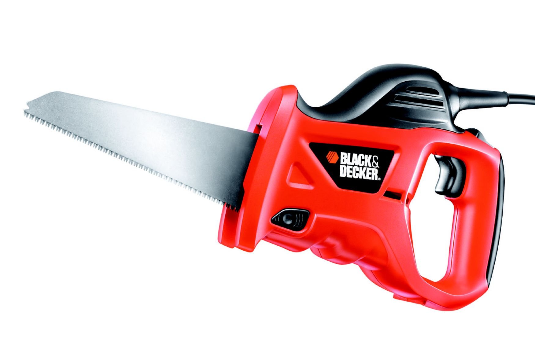 اره رفت و برگشتی برقی جهانی BLACK+DECKER 400 وات (برای اره کردن چوب، فلز یا پلاستیک، از جمله تیغه اره چوب (239 میلی متر)) KS880EC