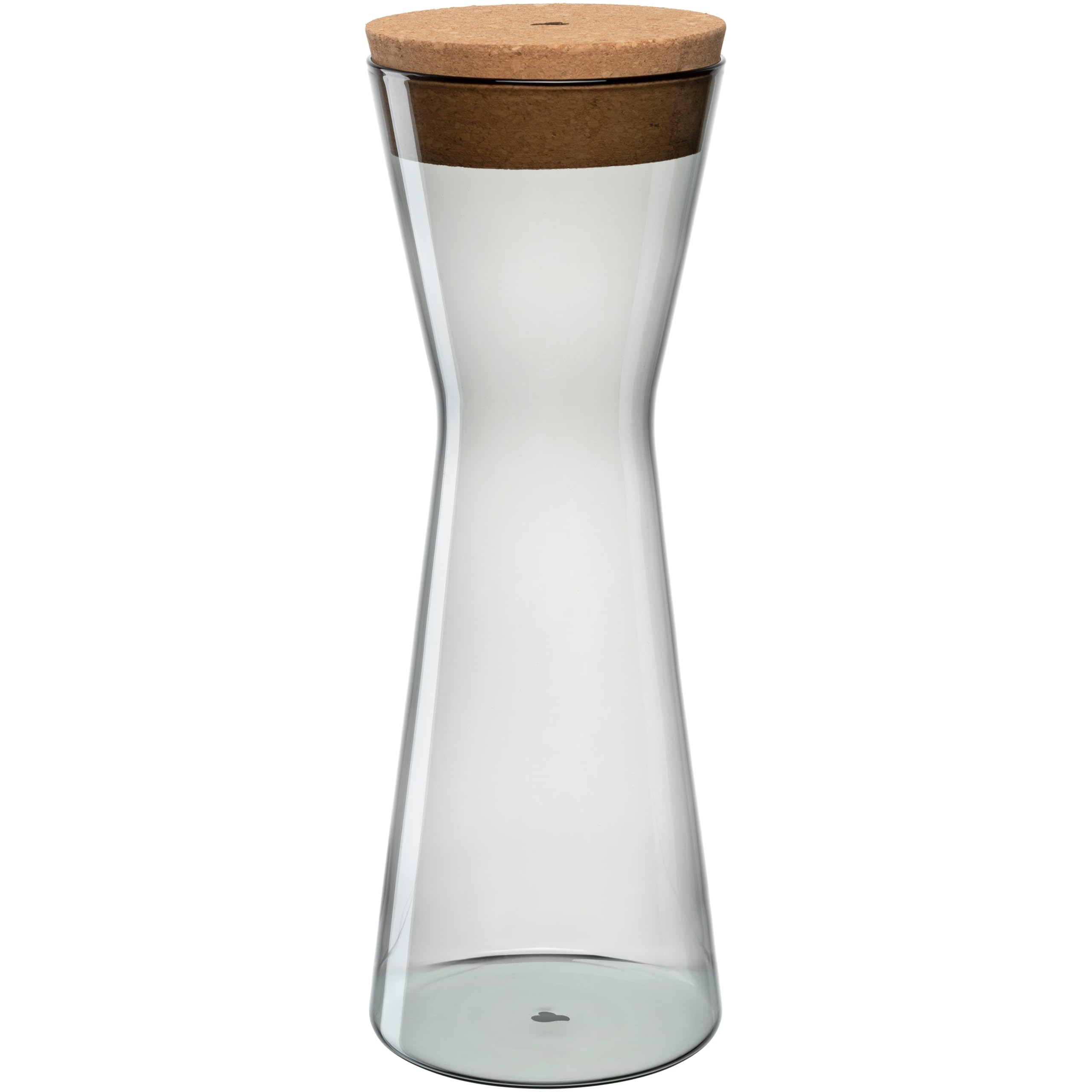 قوطی LEONARDO HOME FORMA X • ۱ عدد • ظرف نگهداری با درب چوب پنبه‌ای • ظرف مدرن • ظرف دربسته • ظرف نگهداری با دهانه گشاد • ظاهری زیبا • ارتفاع ۳۰.۵ سانتی‌متر • خاکستری • ۰۵۵۲۳۴