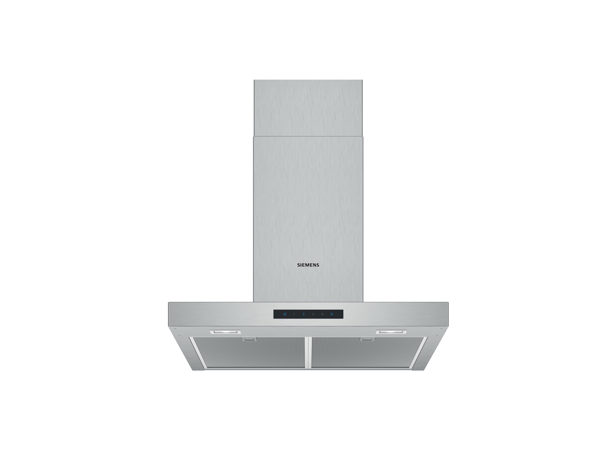 هود استخراجی زیمنس LC66BBM50 iQ300 / هود دیواری / 60 سانتی متر / روشنایی LED / بسیار بی صدا / کنترل الکترونیکی / فیلتر چربی فلزی / استیل ضد زنگ تکی