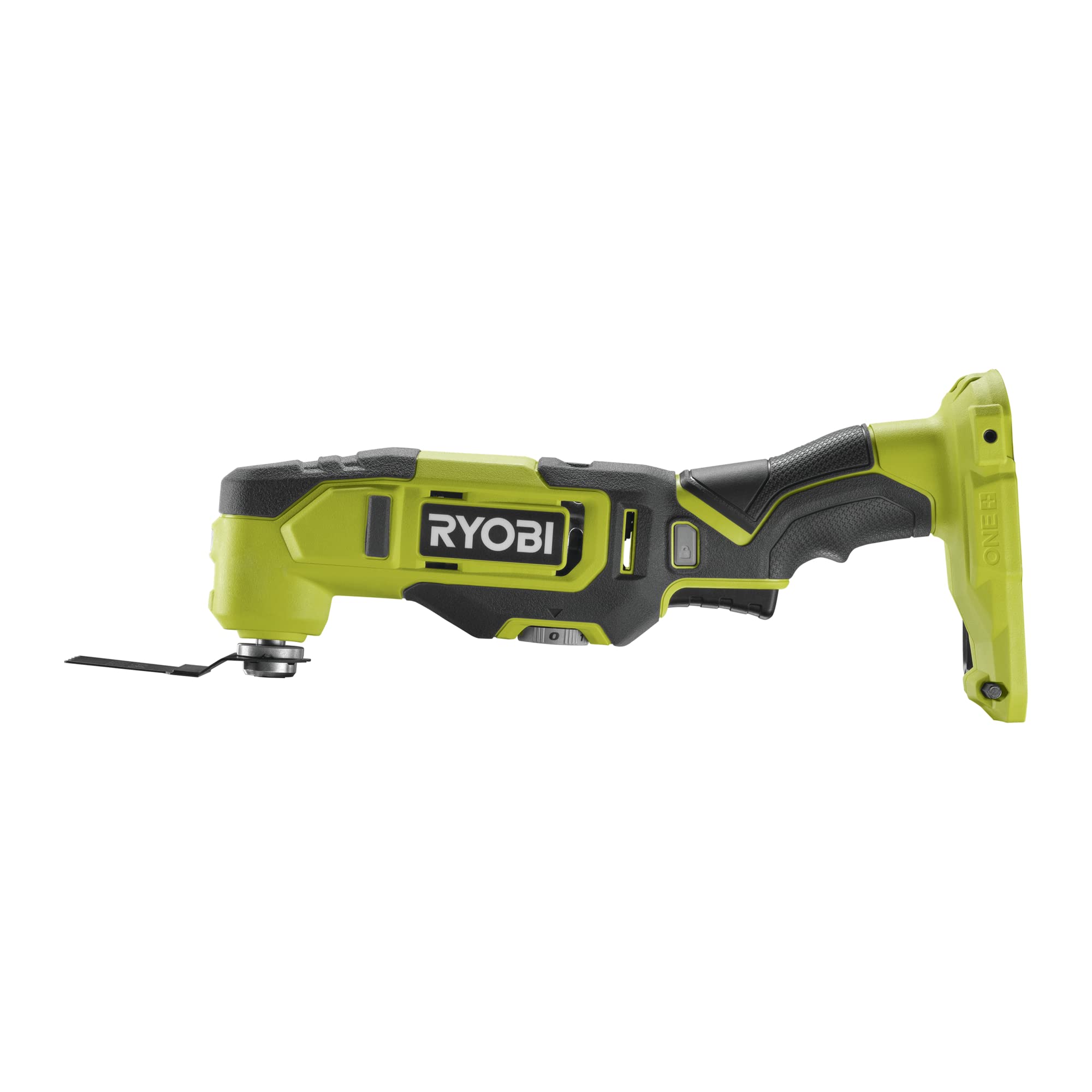 چند ابزار شارژی RYOBI 18 V ONE+ RMT18-0 (زاویه نوسان 3.0 درجه، فرکانس نوسان 0-20000 دقیقه در 1، کنترل سرعت متغیر، نور LED شامل لوازم جانبی، بدون باتری و شارژر در جعبه)