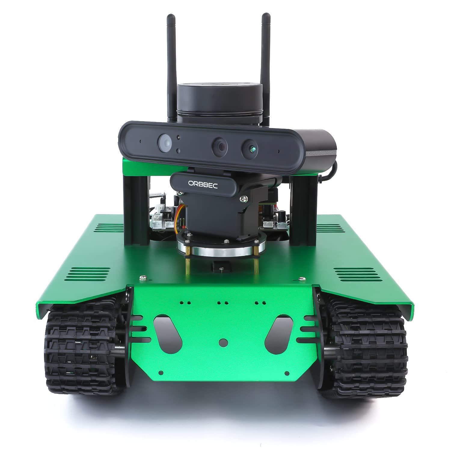 کیت ربات قابل برنامه ریزی حرفه ای جتسون نانو رباتیک هوشمند یاهبوم ROS برای بزرگسالان دوربین عمقی نقشه برداری سه بعدی خزنده تانک برنامه نویسی DIY پروژه مدرسه الکترونیک پایتون