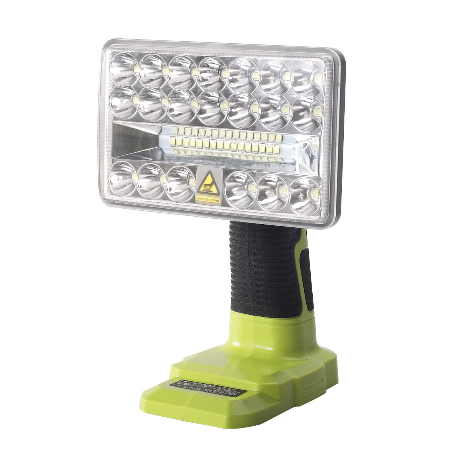 چراغ قوه LED شارژی YEX-BUR 2000LM با برق Ryobi 18 ولت ONE + باتری های لیتیوم یون NiCd NiMh P197 P108 چراغ قوه دستی 18 وات چراغ قوه قابل حمل
