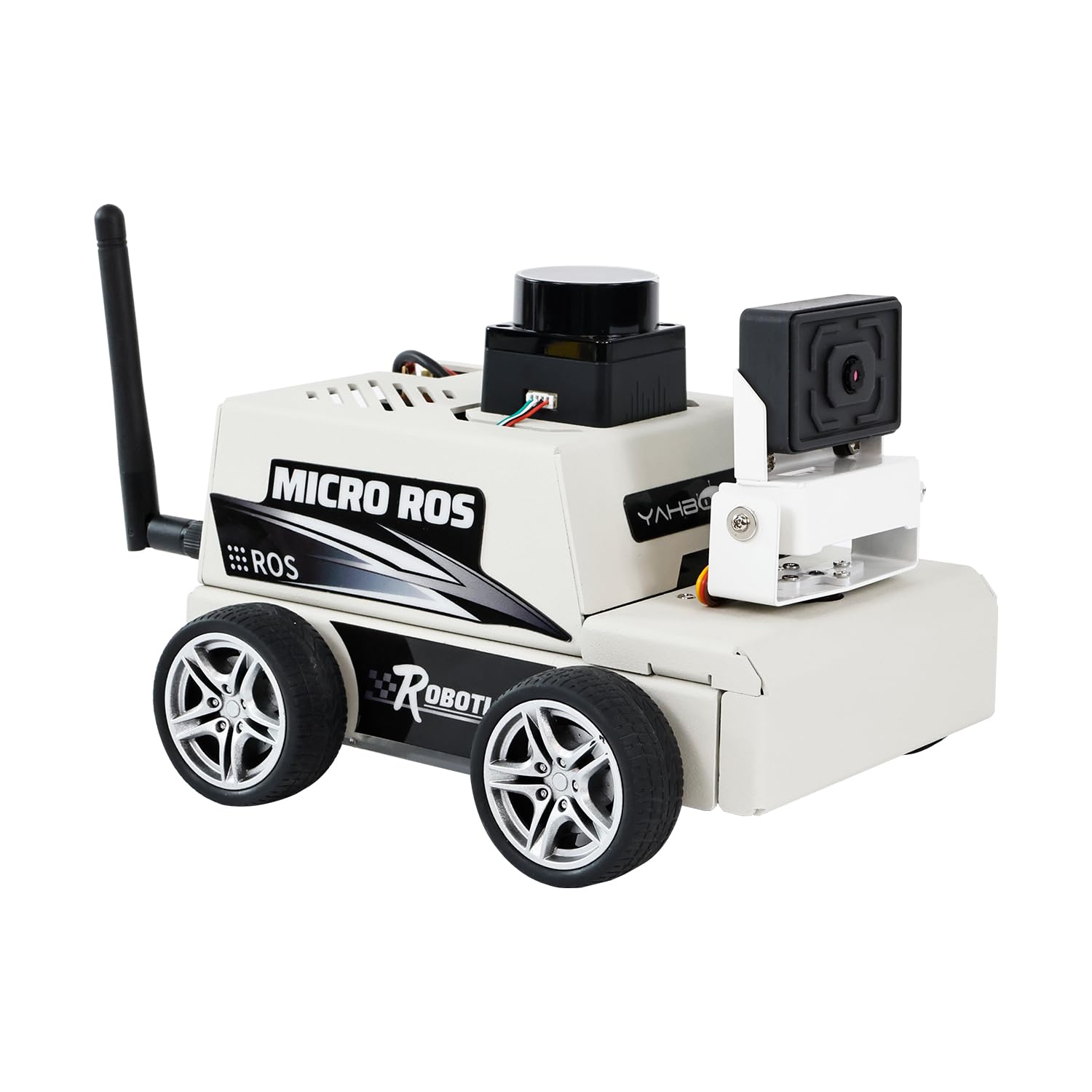 Yahboom MicroROS Robot Visual AI Machine Control PC ROS2 AI Visual Recognition، SLAM Mapping Navigation Face Detetection OpenCV WiFi Web Camera Module، APP Video Control
