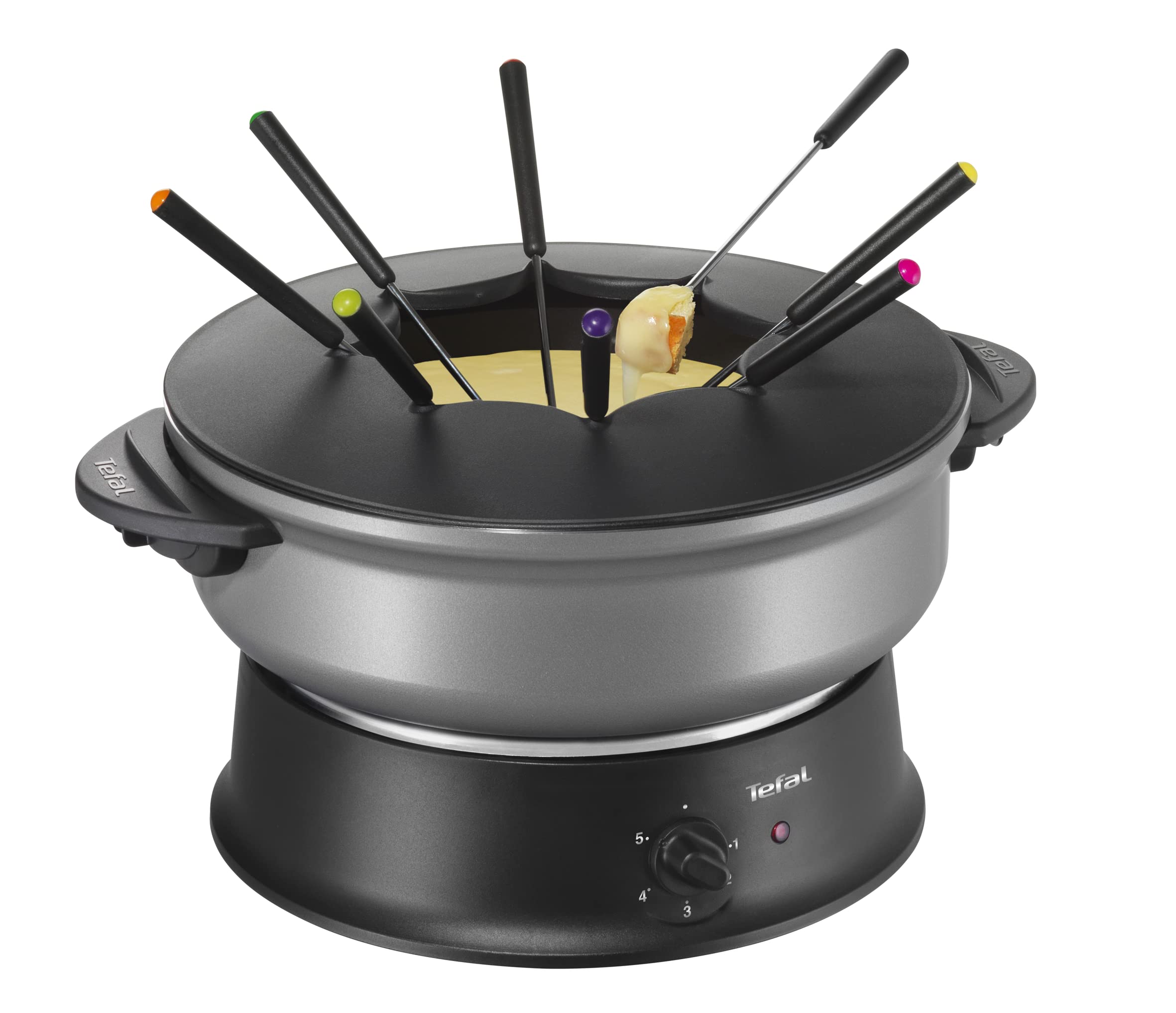 فوندو ساز تفال Tefal WK302013 Wok Fondue، جمع و جور WOK + FONDUE
