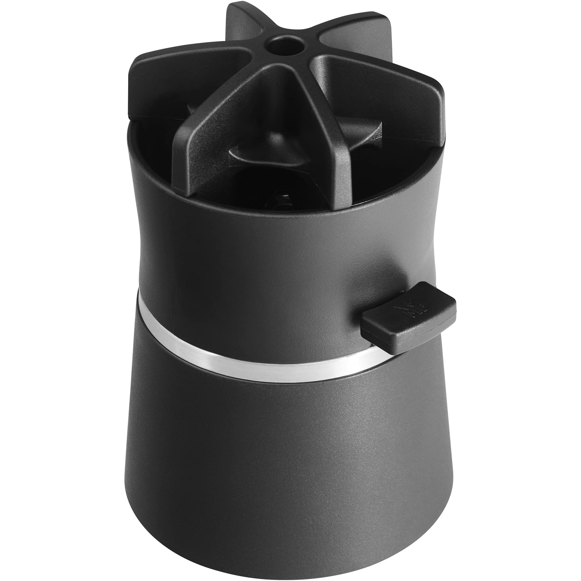 برش دهنده مارپیچی WMF Gourmet با نگهدارنده غذا 14 سانتی متر، دستی، رشته فرنگی سبزیجات، برش دهنده مارپیچی زودلز، نواری و مارپیچی