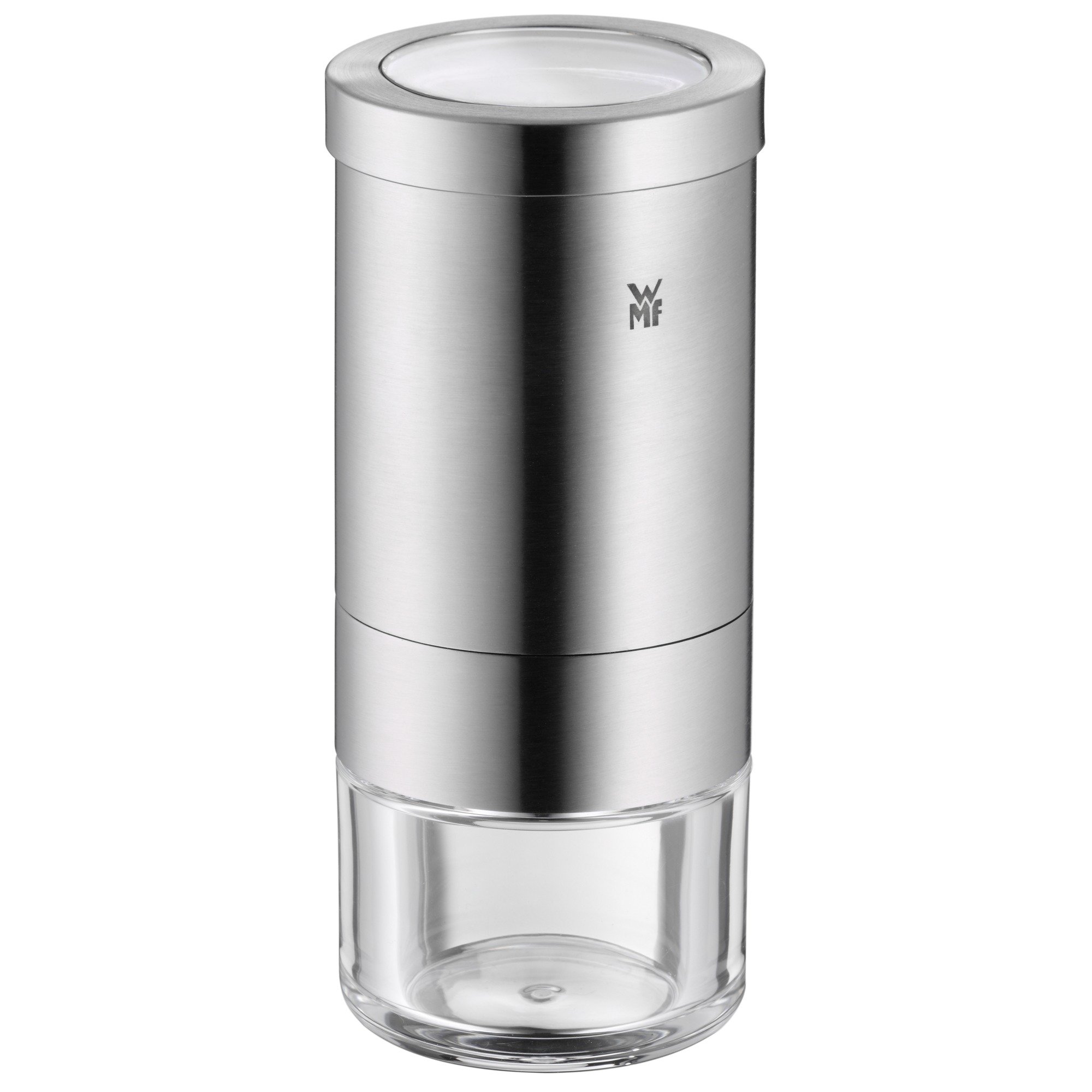 برش ادویه WMF Gourmet 10.5 سانتی متر، برش چیلی با مکانیزم برش، آسیاب چیلی کرومارگان استیل ضد زنگ، آسیاب چیلی، برش برای گیاهان خشک و ادویه جات