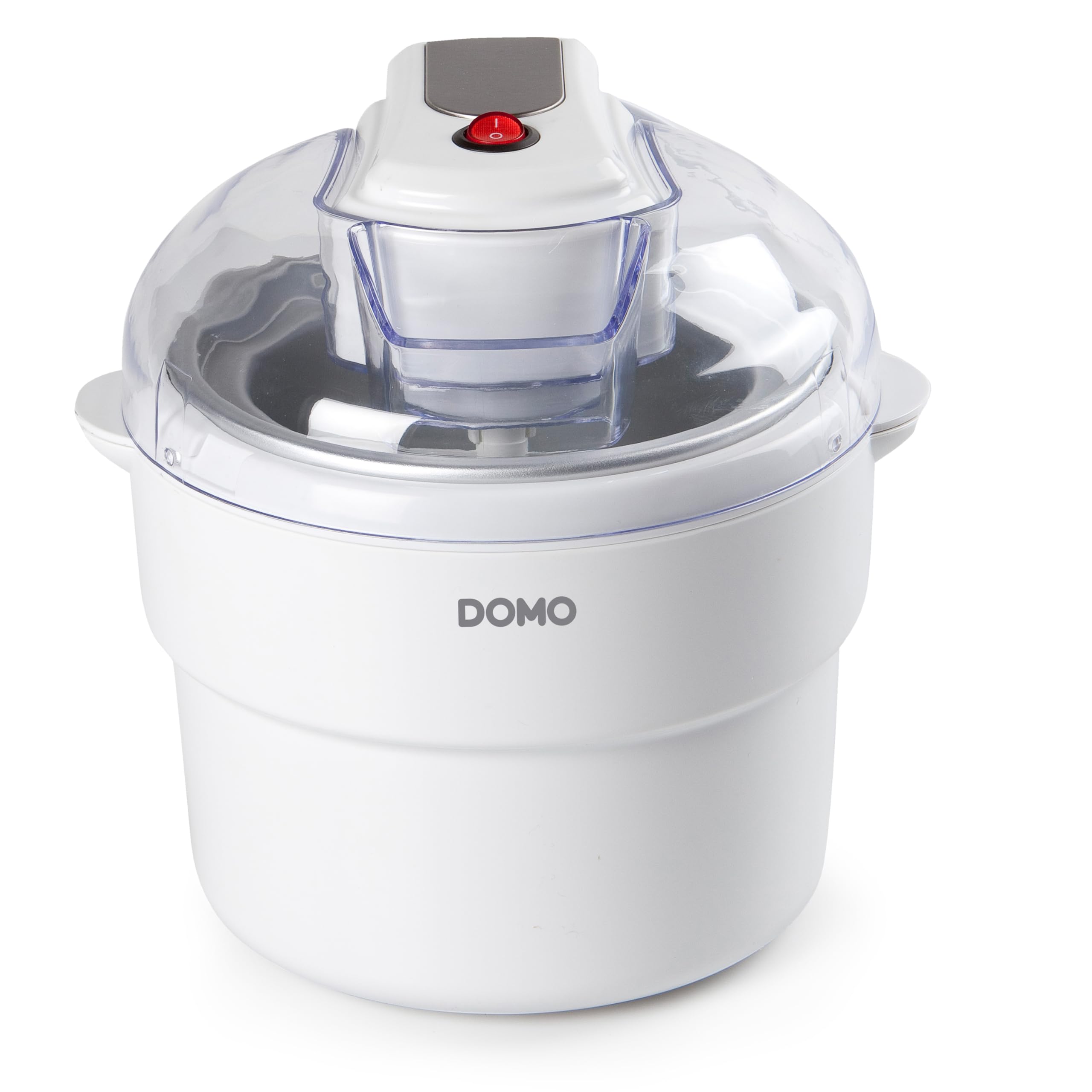 بستنی ساز DOMO DO2309I با ظرف فریزر - 1 لیتر - سفید