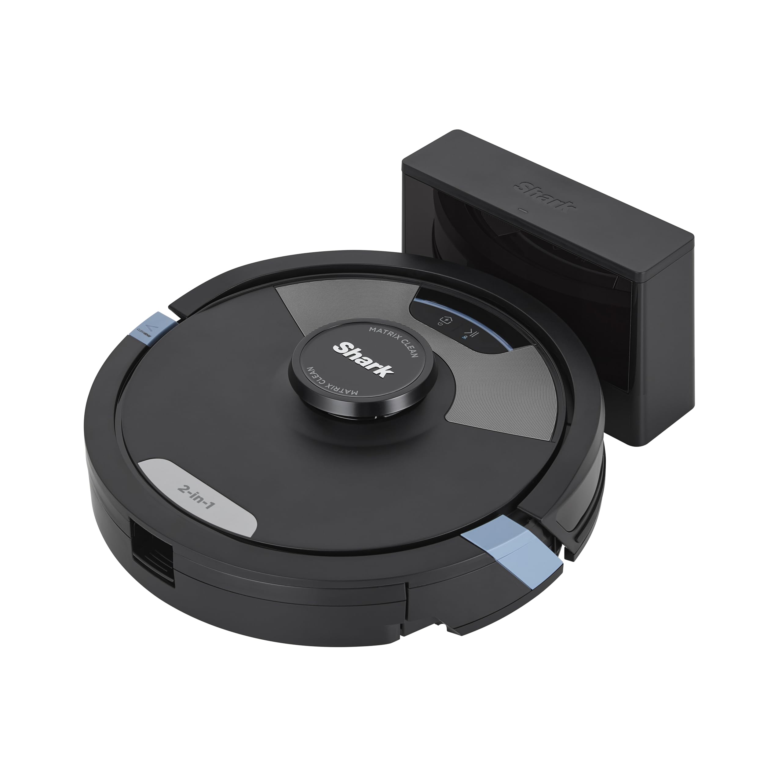 جارو رباتیک شارک آمریکا 2 در 1 Shark Matrix Plus با LiDAR Home Mapping، Matrix & Edge Cleaning، برای فرش، کف های سخت و موهای حیوانات خانگی، خود شارژ، ضد حساسیت، WiFi/App/Alexa، مشکی