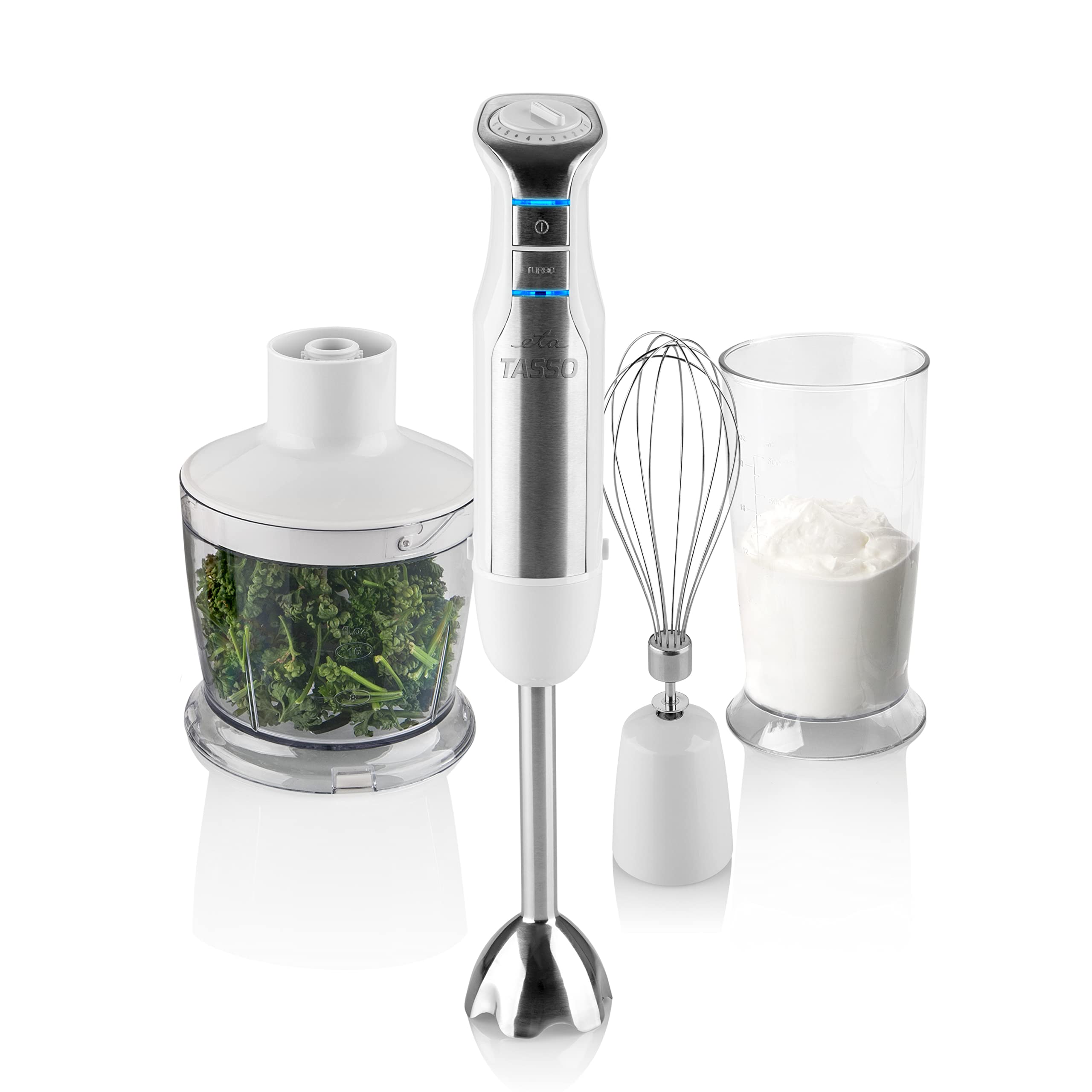 گوشت کوب برقی اِتا چکسلواکی ETA Tasso  پایه های استیل ، همزن، تیغه خردکن 500 میلی لیتری