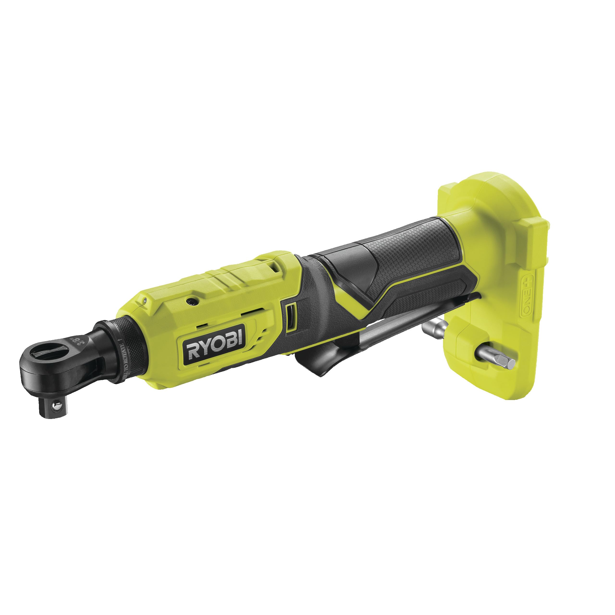 آچار ضامن دار شارژی RYOBI 18 V ONE+ 3/8 اینچ R18RW3-0 (سرعت در حال حرکت 280 دور در دقیقه، حداکثر گشتاور 60 نیوتن متر، بدون باتری و شارژر)