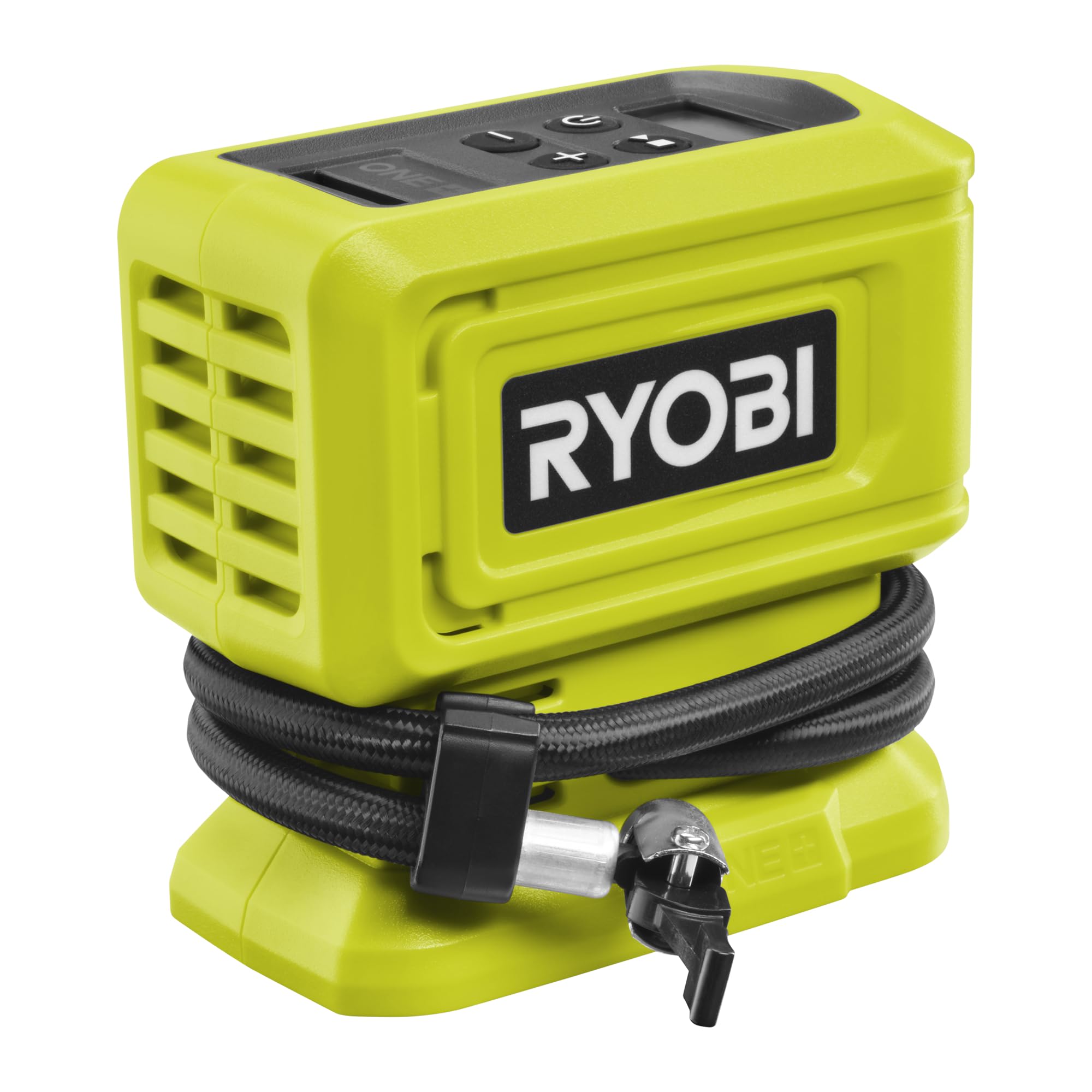 RYOBI 18 V ONE+ مینی کمپرسور RPI18-0، حداکثر فشار 11 بار، نمایشگر دیجیتال، بدون باتری و شارژر