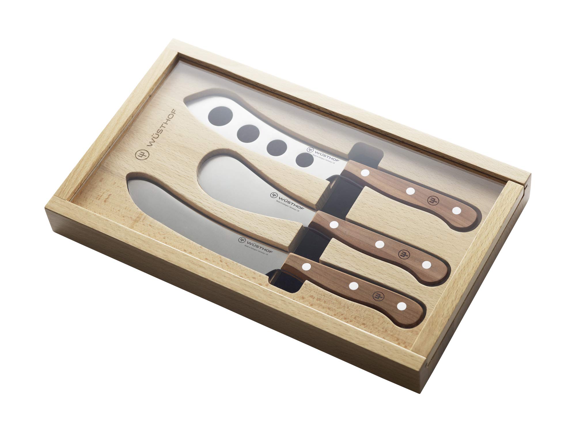 سرویس چاقو وستوف آلمان (WÜSTHOF) به همراه ۳ چاقو