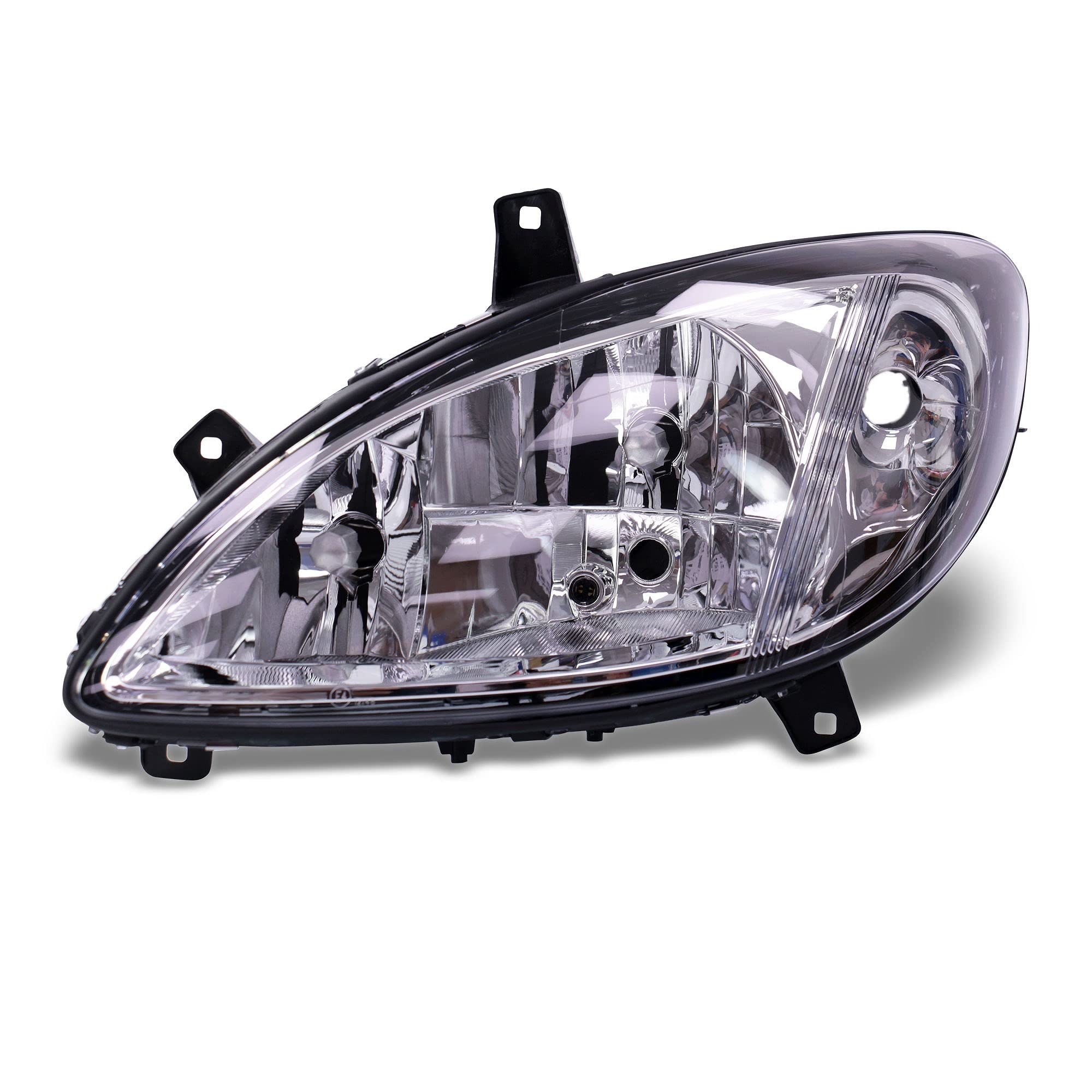 BESTPRICE 1x چراغ جلو H7 H7، سازگار با MERCEDES-BENZ VIANO (W639)، جعبه VITO/MIXTO (W639)، اتوبوس VITO (W639)