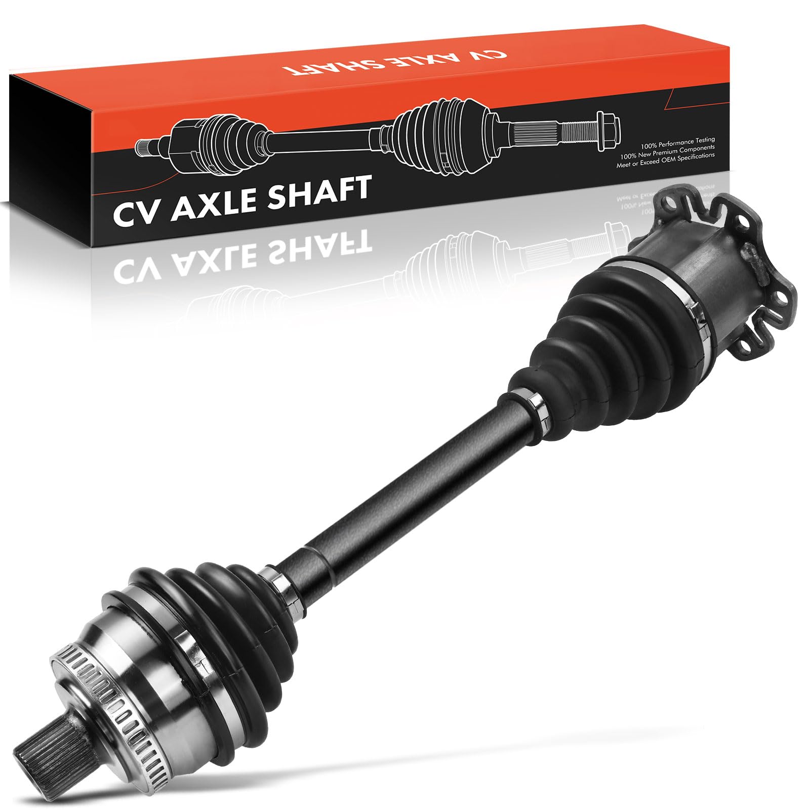 پلوس آئودی فرانکبرگ مدل Antriebswelle Achswelle مناسب برای آئودی A6 4B2 C5 و A6 Avant 4B5 با گیربکس اتوماتیک، جلو، جایگزین قطعه شماره 4B3407271G